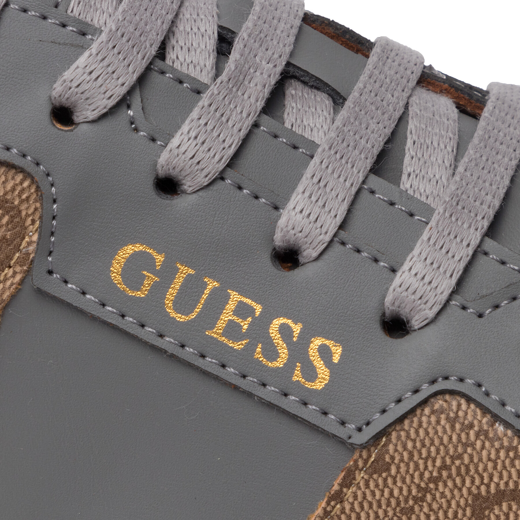 Guess Sneakersy Ravenna Low FM8RAL FAL12 Hnedá - Pepit.sk