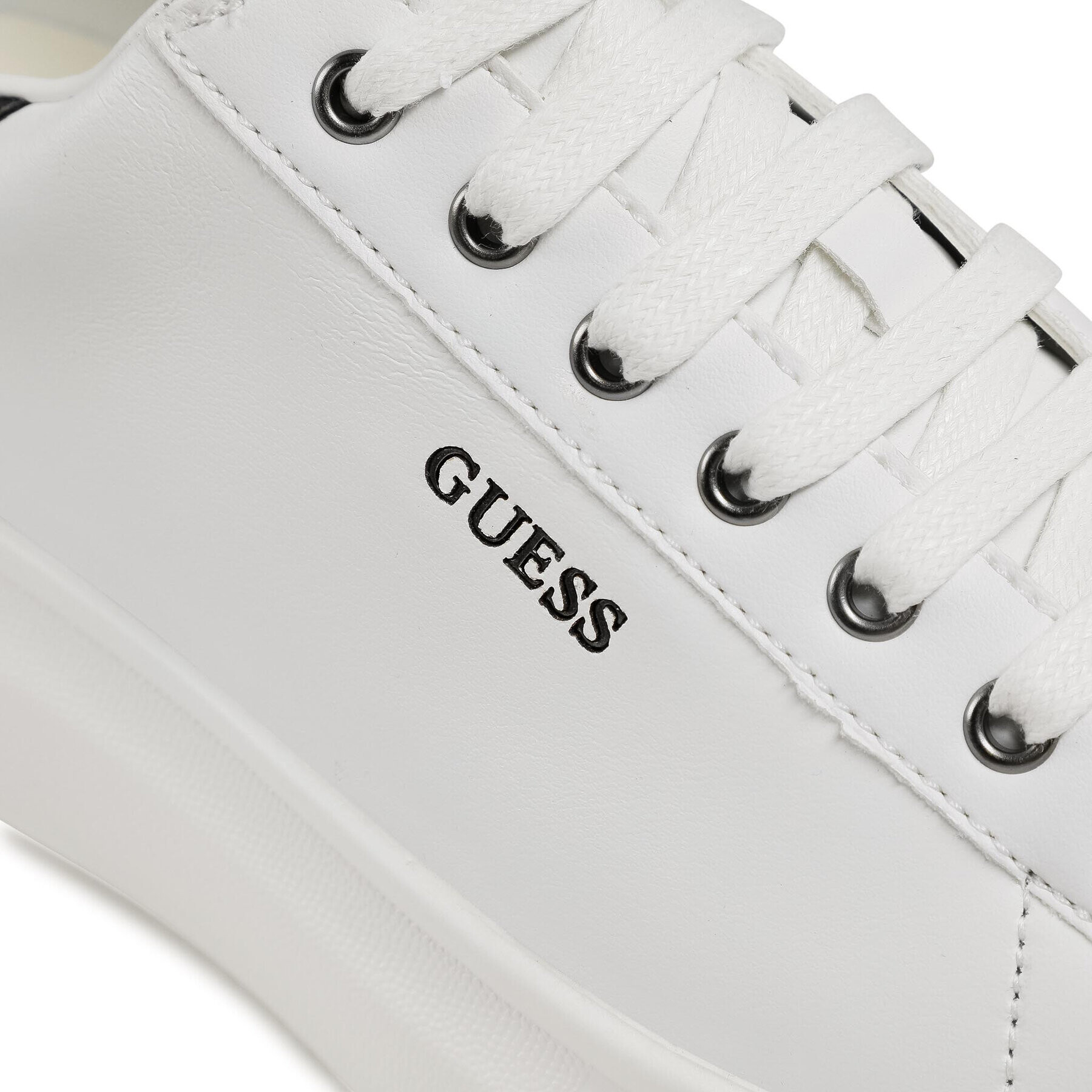 Guess Sneakersy Salerno FM5SLR LEA12 Biela - Pepit.sk