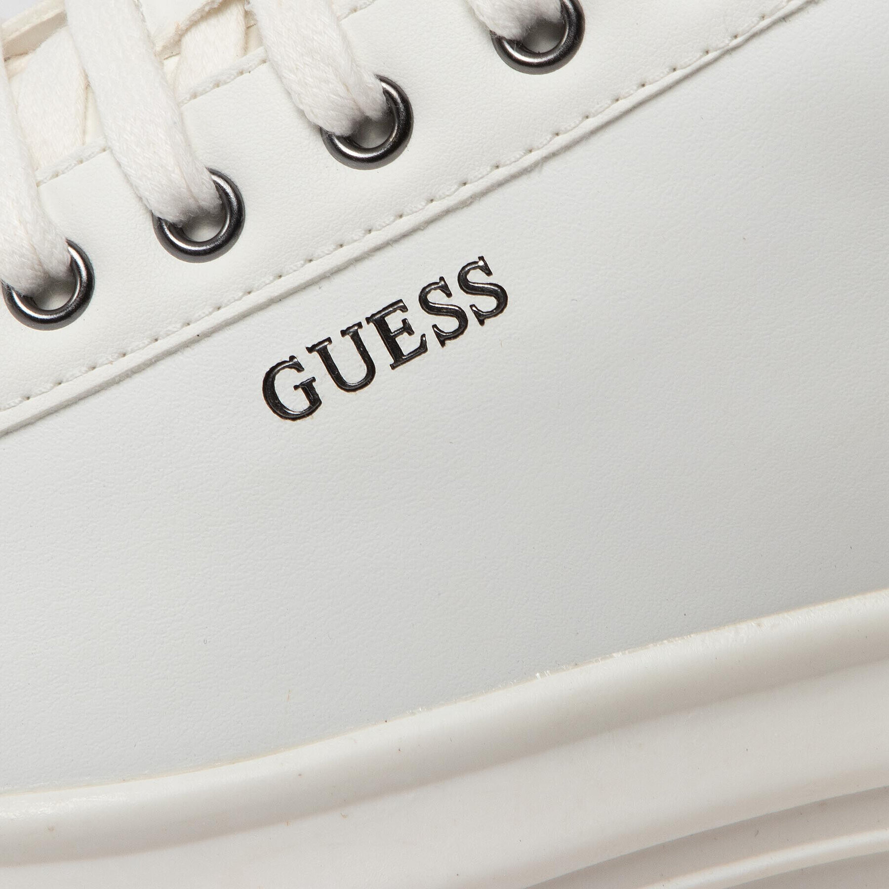 Guess Sneakersy Salerno FM7RNO LEA12 Biela - Pepit.sk