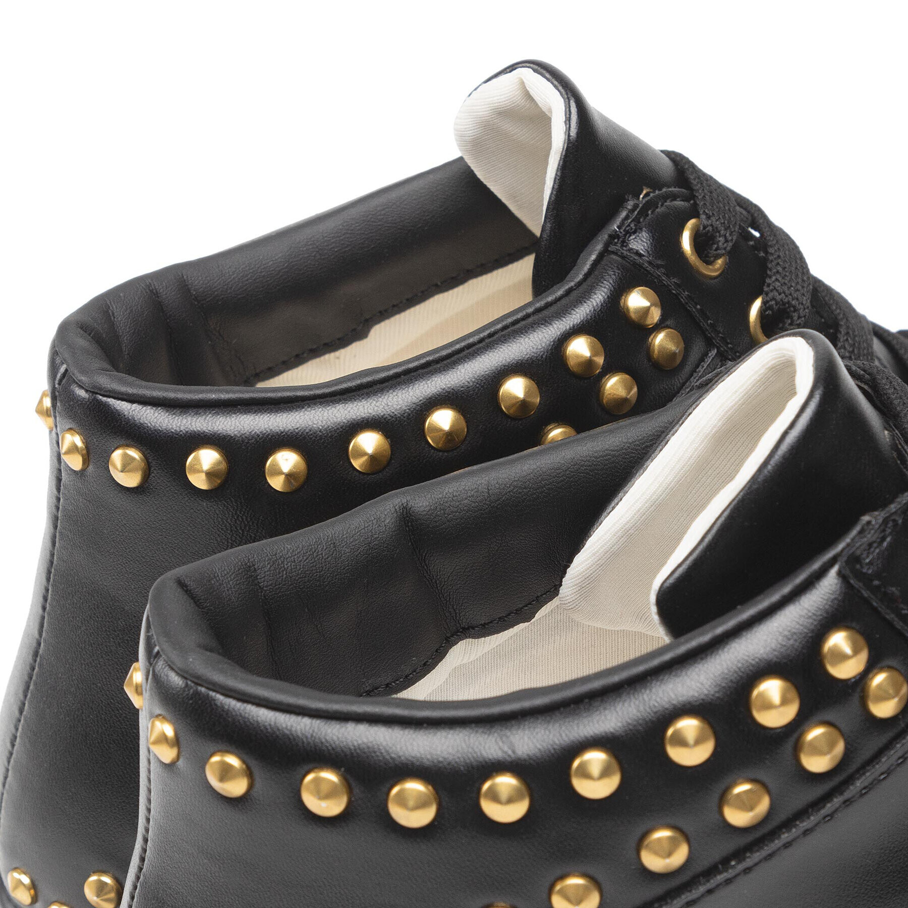 Guess Sneakersy Salerno Mid Studs FM5SIS ELE12 Čierna - Pepit.sk