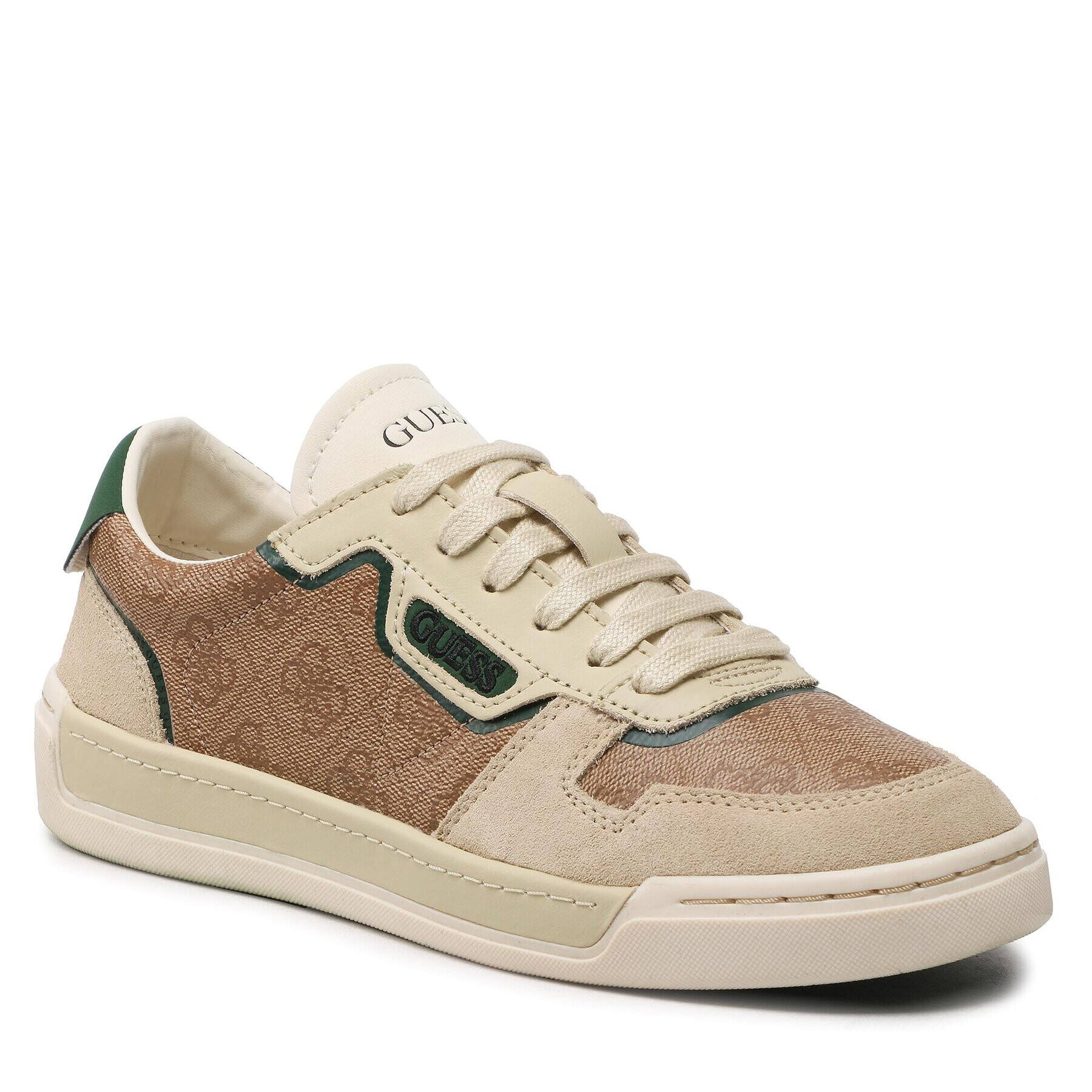 Guess Sneakersy Strave Vintage FM5STV ELE12 Hnedá - Pepit.sk