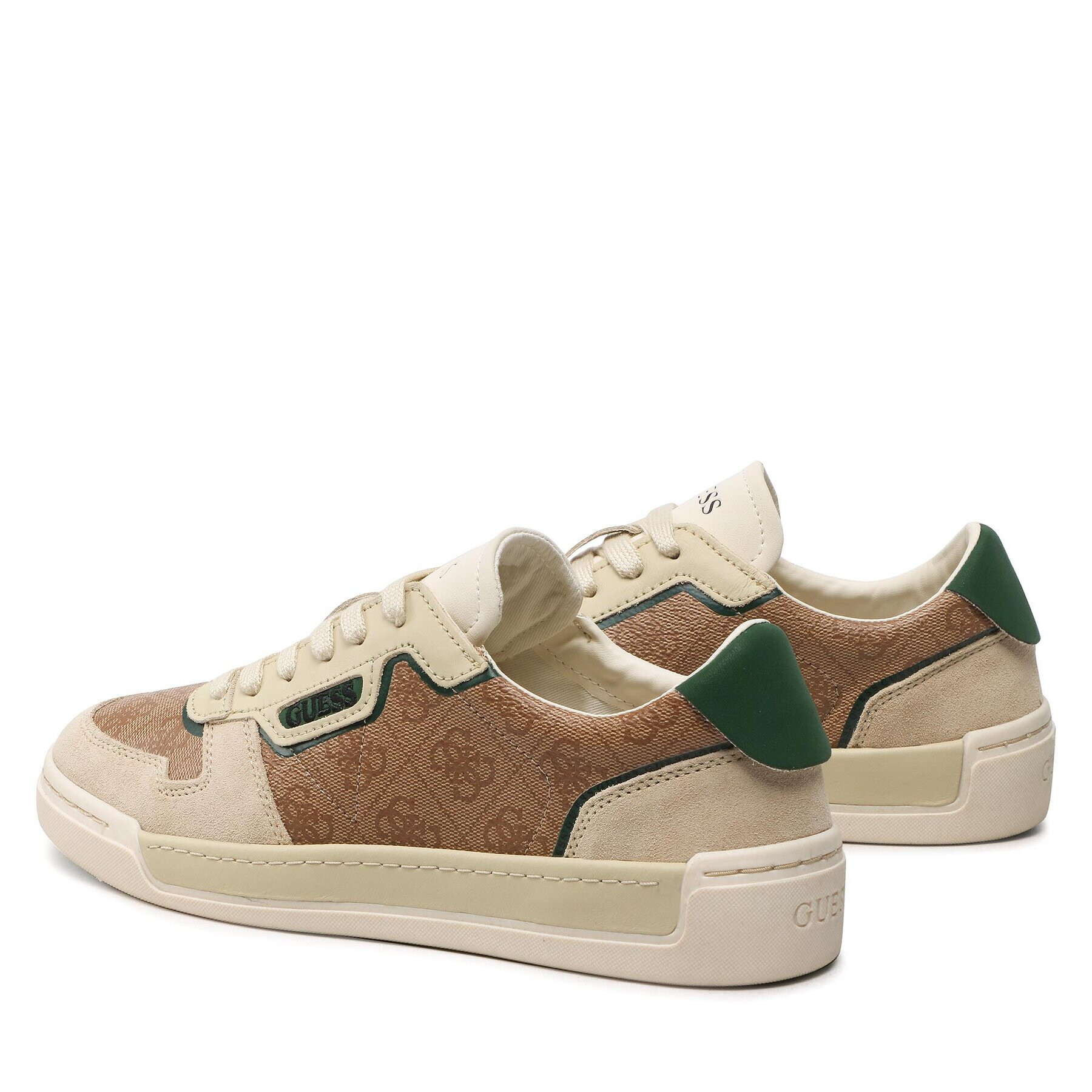 Guess Sneakersy Strave Vintage FM5STV ELE12 Hnedá - Pepit.sk