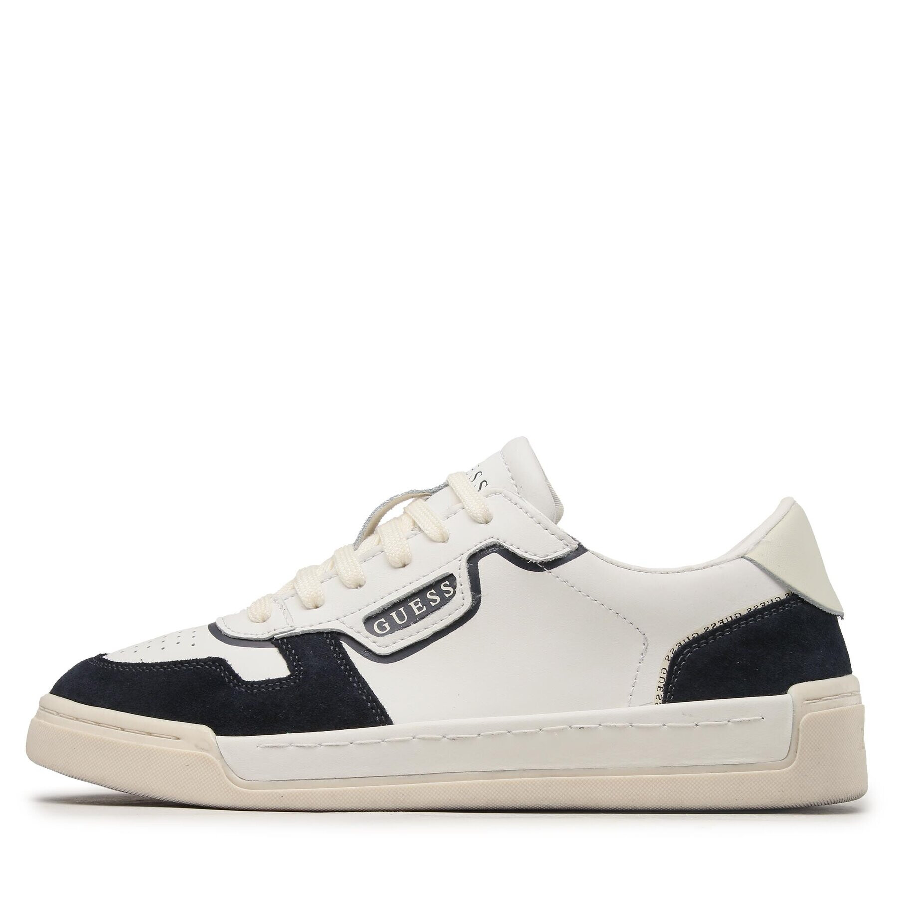 Guess Sneakersy Strave Vintage FM6SVI ELE12 Biela - Pepit.sk