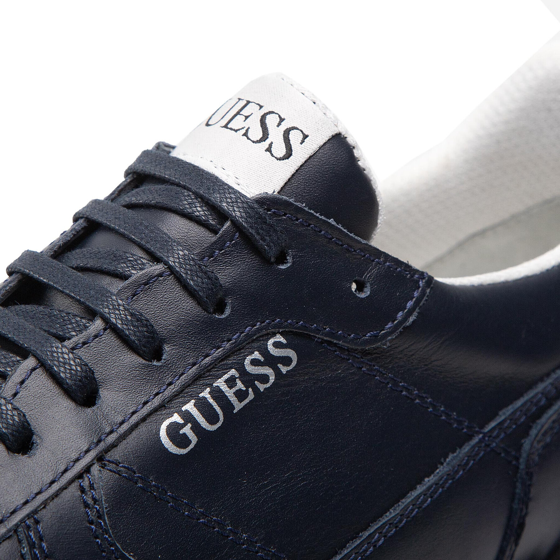 Guess Sneakersy Varese FM8VAR LEA12 Tmavomodrá - Pepit.sk