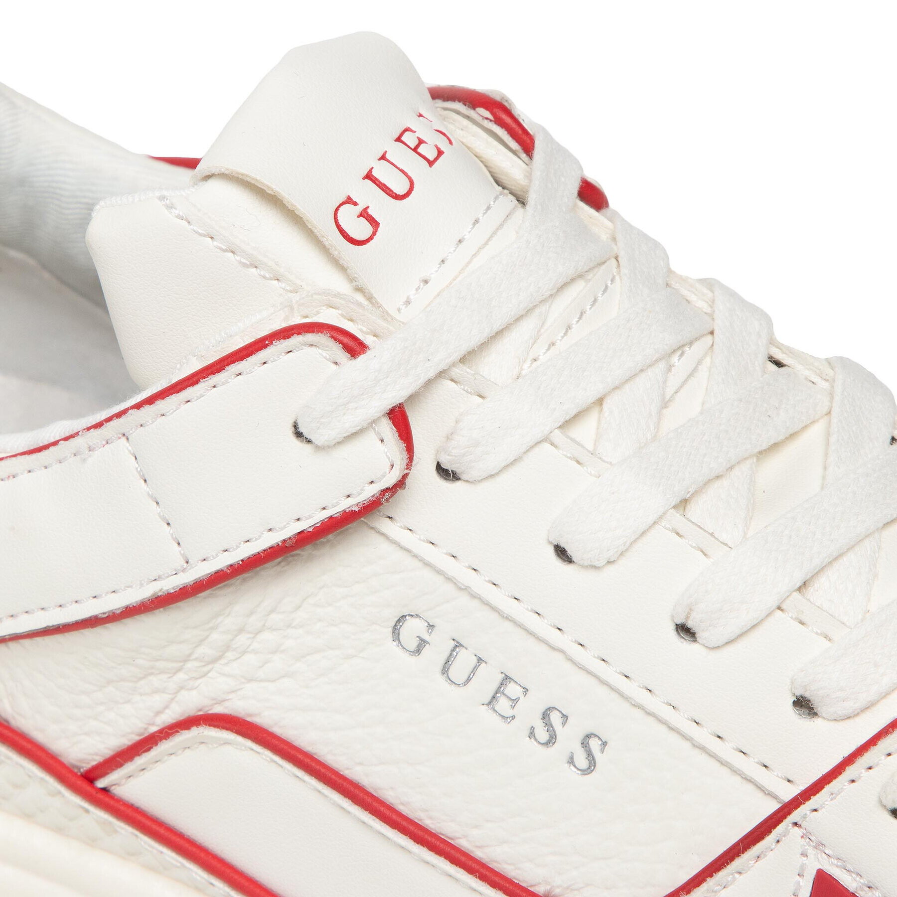 Guess Sneakersy Verona Basket Low FM7VBL ELE12 Biela - Pepit.sk