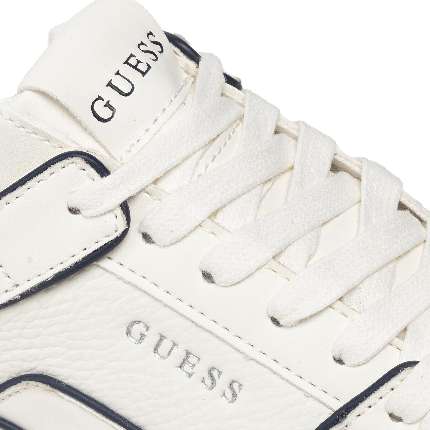 Guess Sneakersy Verona Basket Low FM7VBL ELE12 Biela - Pepit.sk