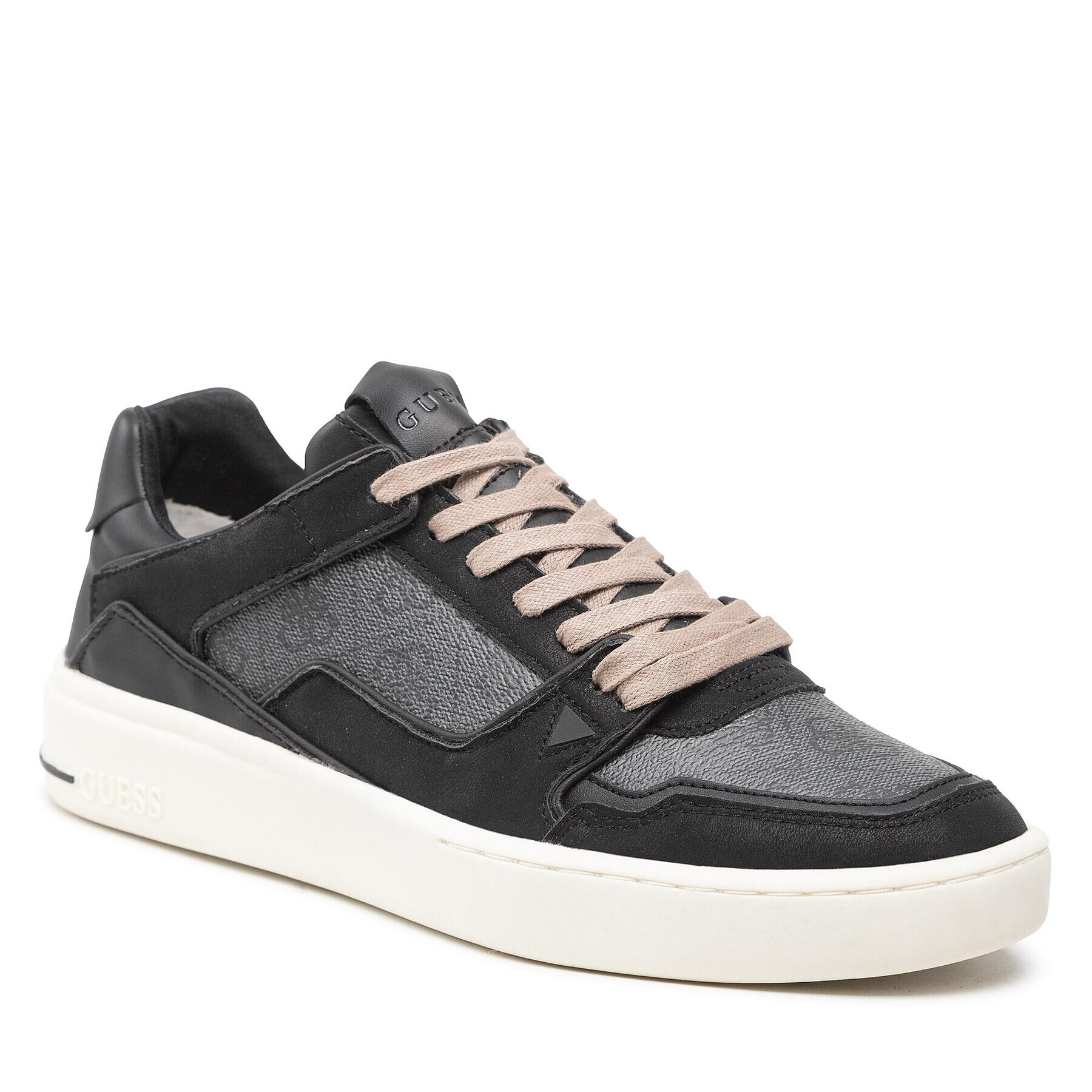 Guess Sneakersy Verona Basket Low FM7VBL FAB12 Čierna - Pepit.sk