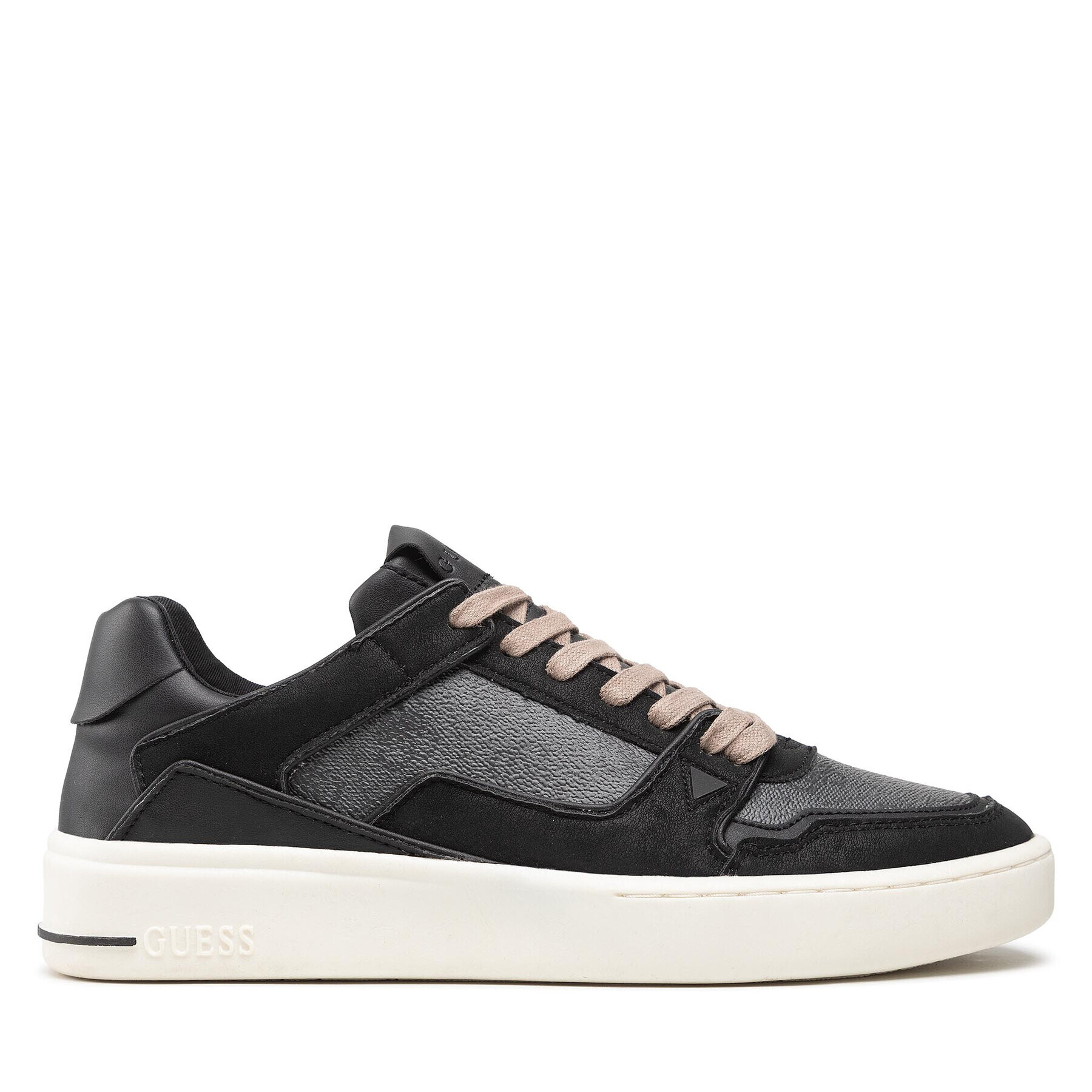 Guess Sneakersy Verona Basket Low FM7VBL FAB12 Čierna - Pepit.sk