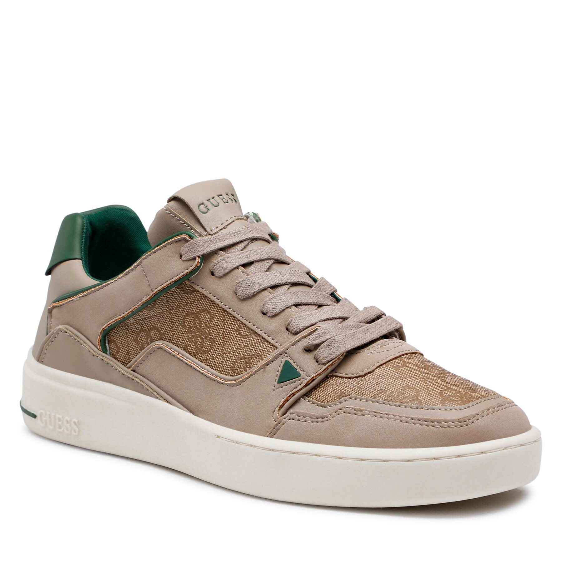 Guess Sneakersy Verona Basket Low FM7VBL FAB12 Hnedá - Pepit.sk