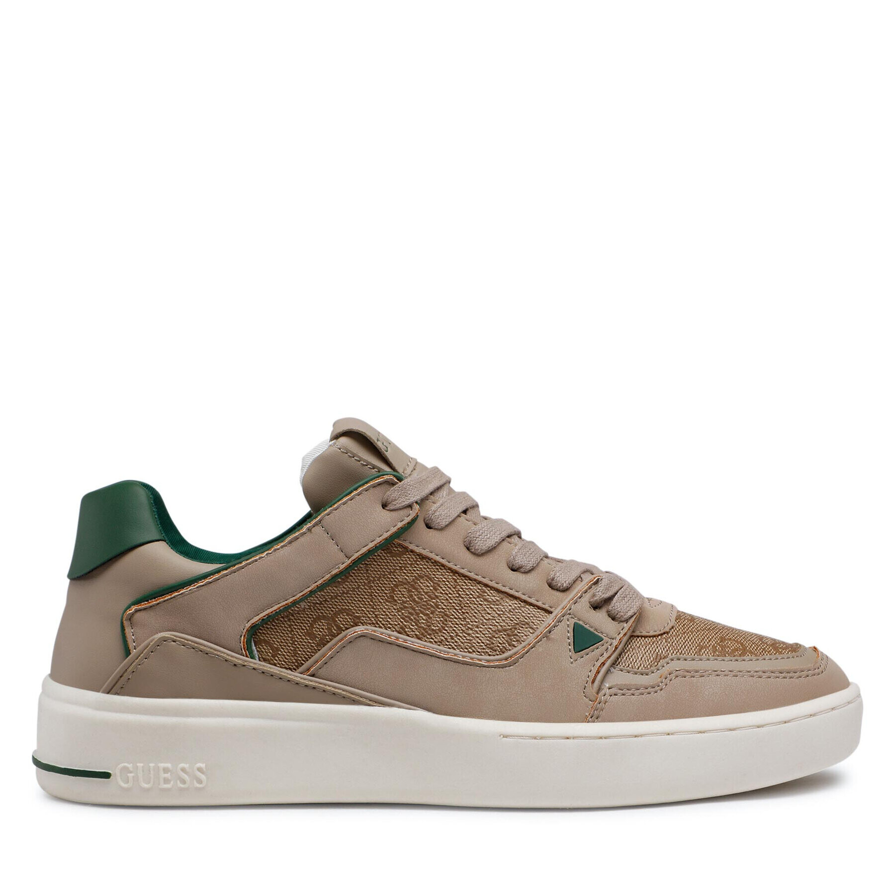 Guess Sneakersy Verona Basket Low FM7VBL FAB12 Hnedá - Pepit.sk