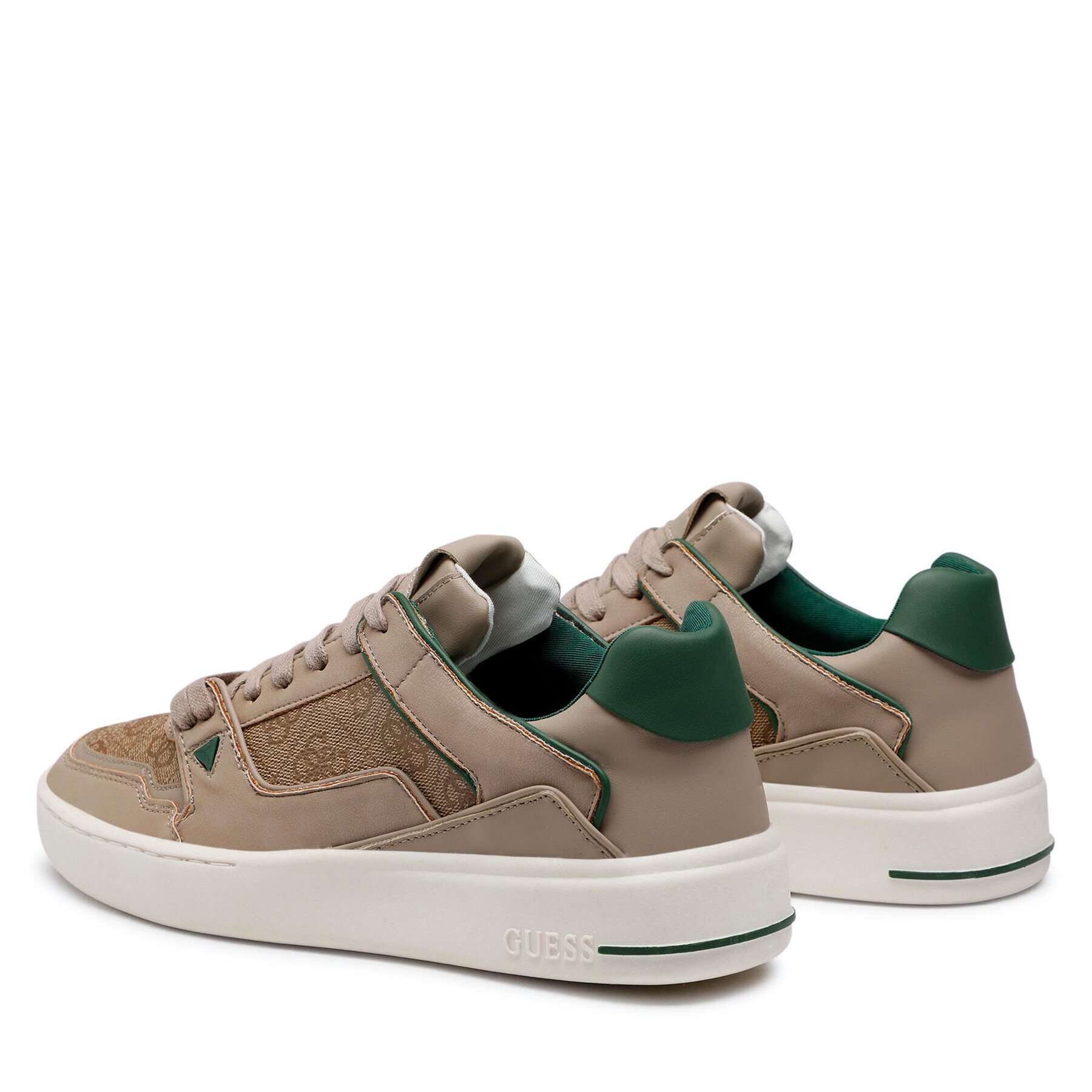 Guess Sneakersy Verona Basket Low FM7VBL FAB12 Hnedá - Pepit.sk