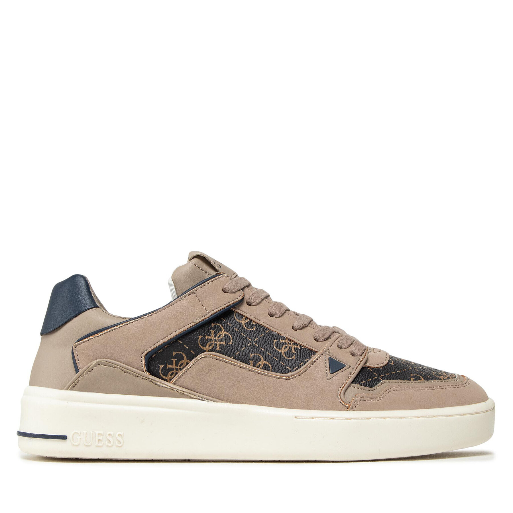 Guess Sneakersy Verona Basket Low FM7VBL FAB12 Hnedá - Pepit.sk