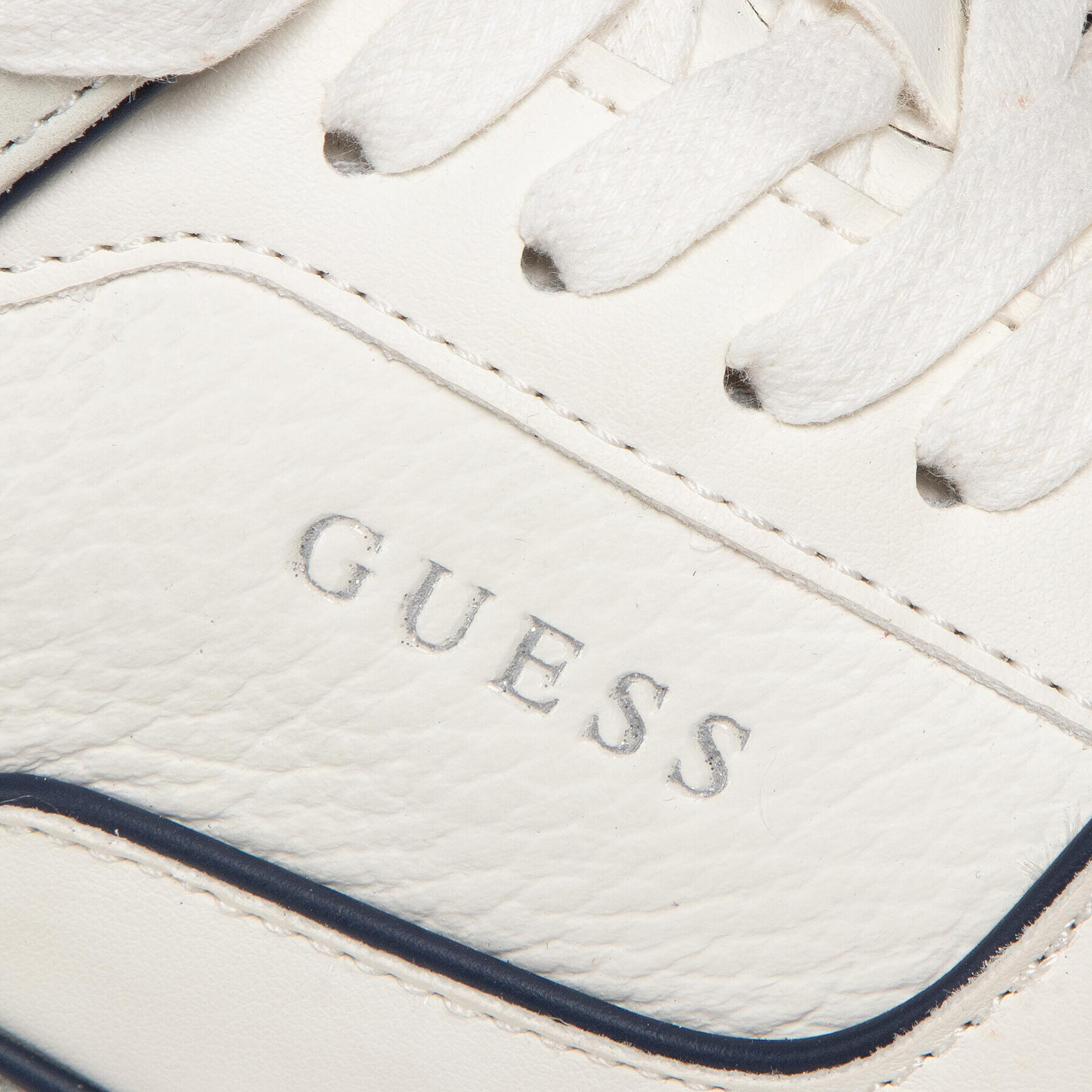 Guess Sneakersy Verona Basket Mid FM7VBM ELE12 Biela - Pepit.sk