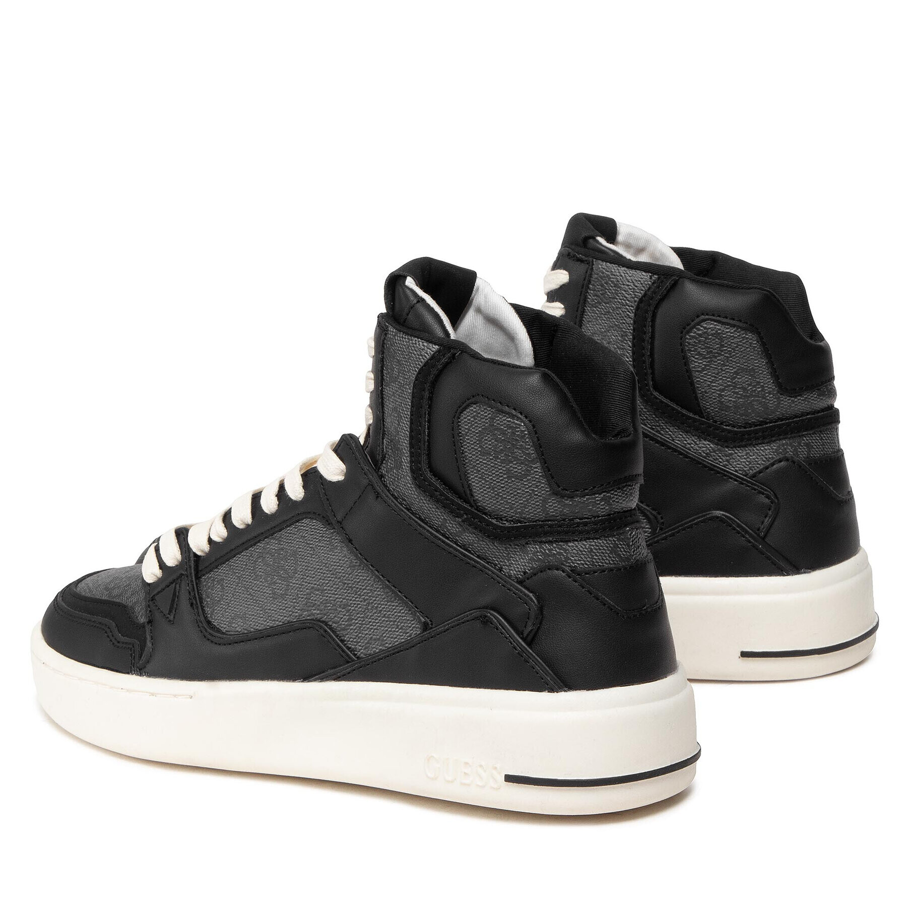 Guess Sneakersy Verona Basket Mid FM7VBM ELL12 Čierna - Pepit.sk