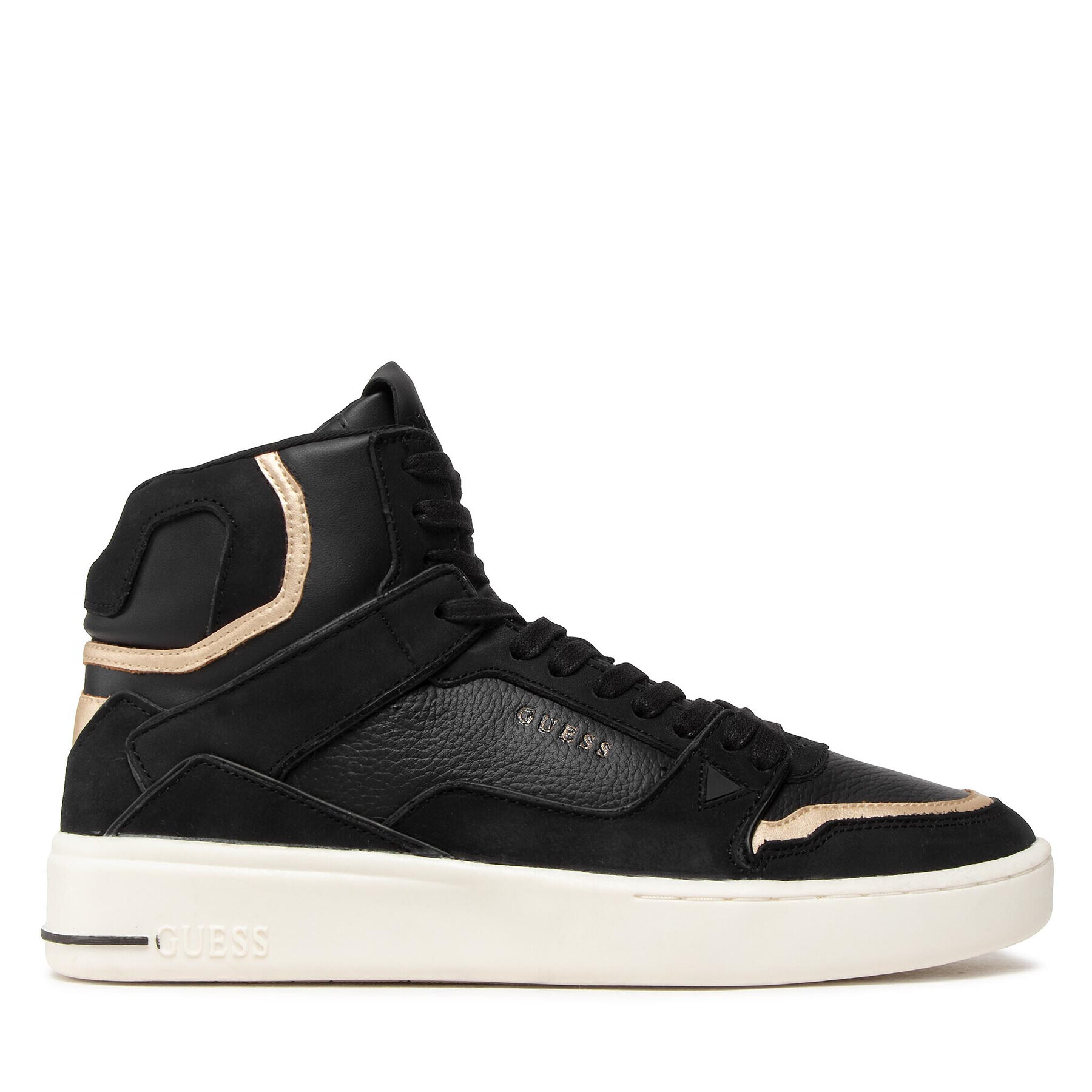 Guess Sneakersy Verona Basket Mid FM7VBM FAB12 Čierna - Pepit.sk