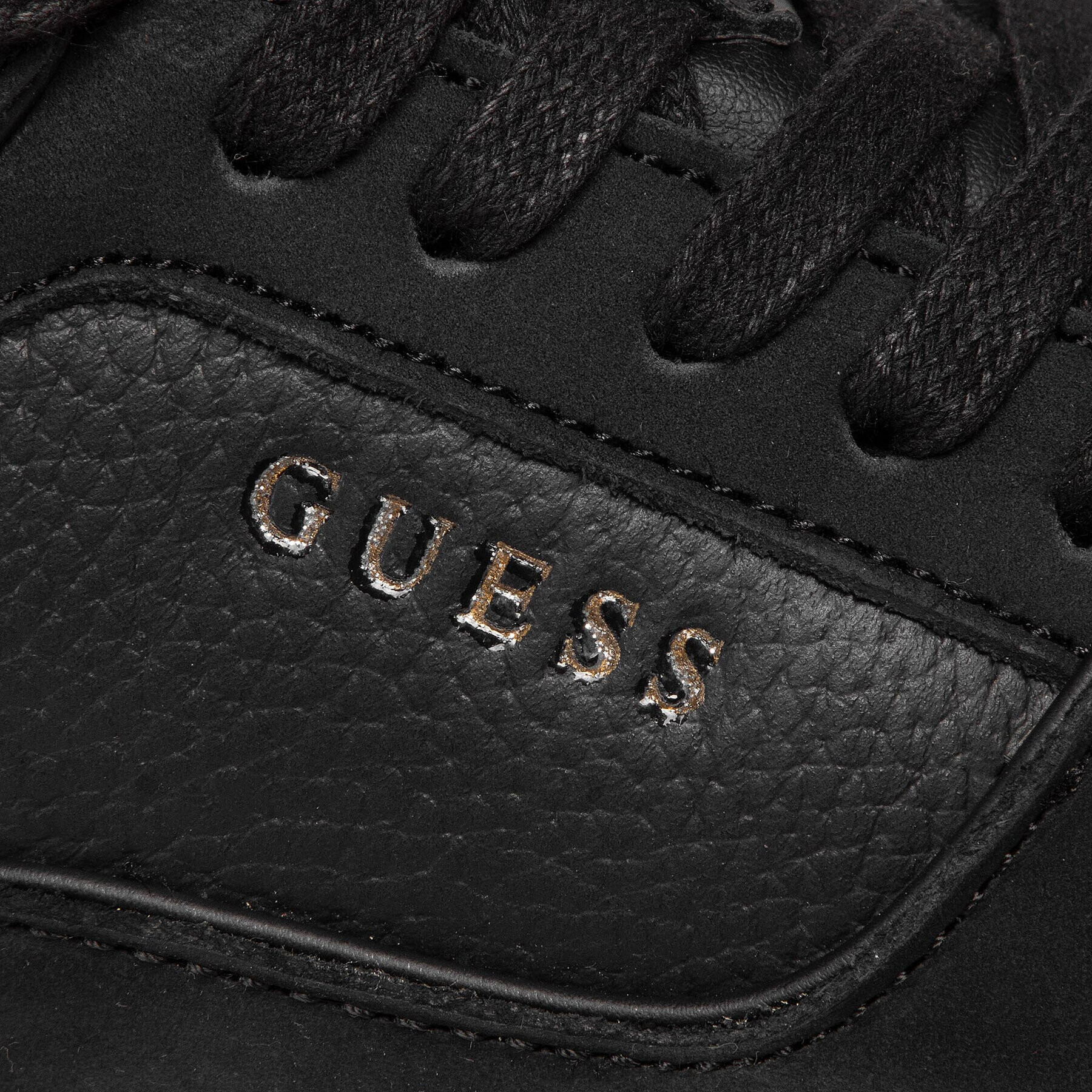 Guess Sneakersy Verona Basket Mid FM7VBM FAB12 Čierna - Pepit.sk