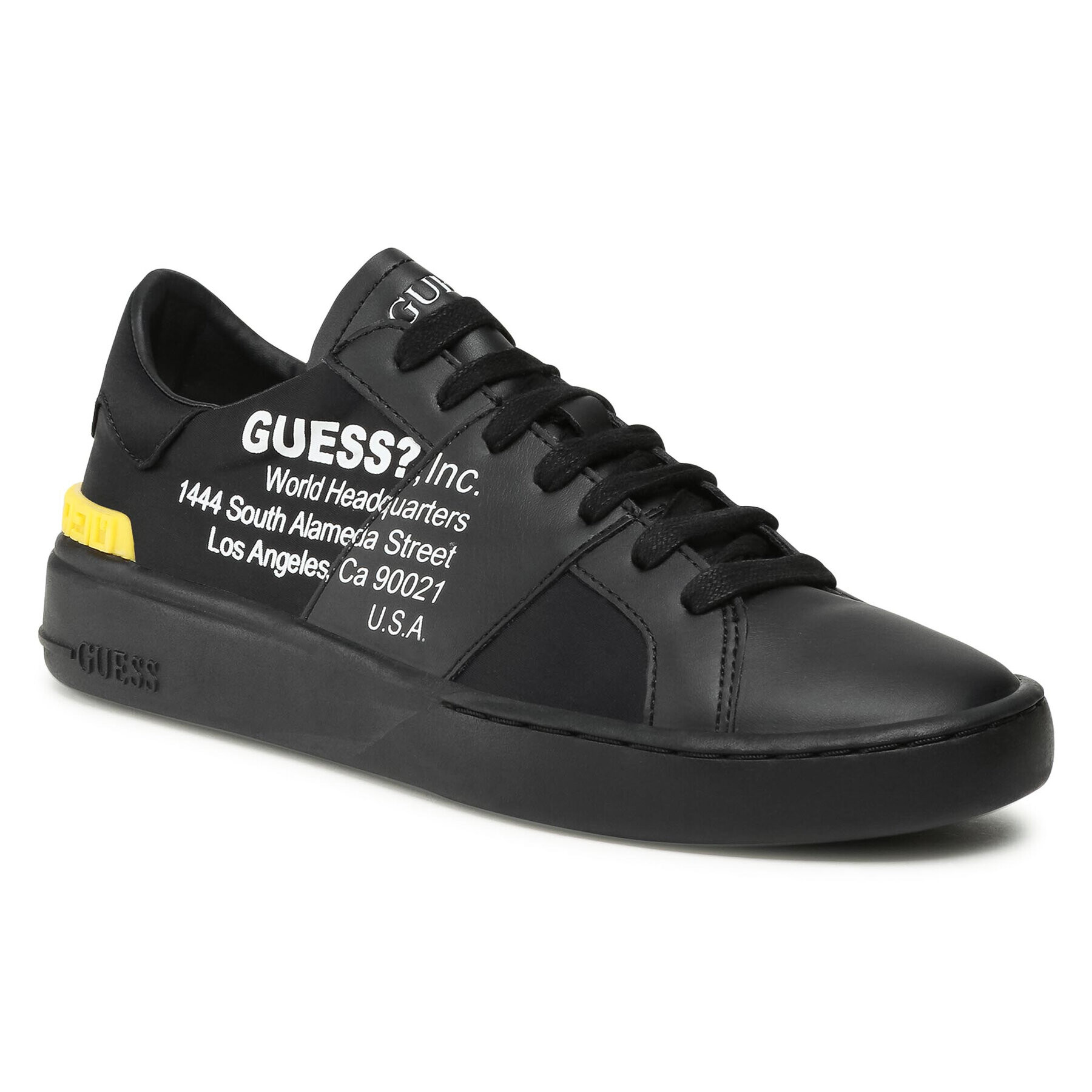 Guess Sneakersy Verona Low Smart FM5VEC FAB12 Čierna - Pepit.sk