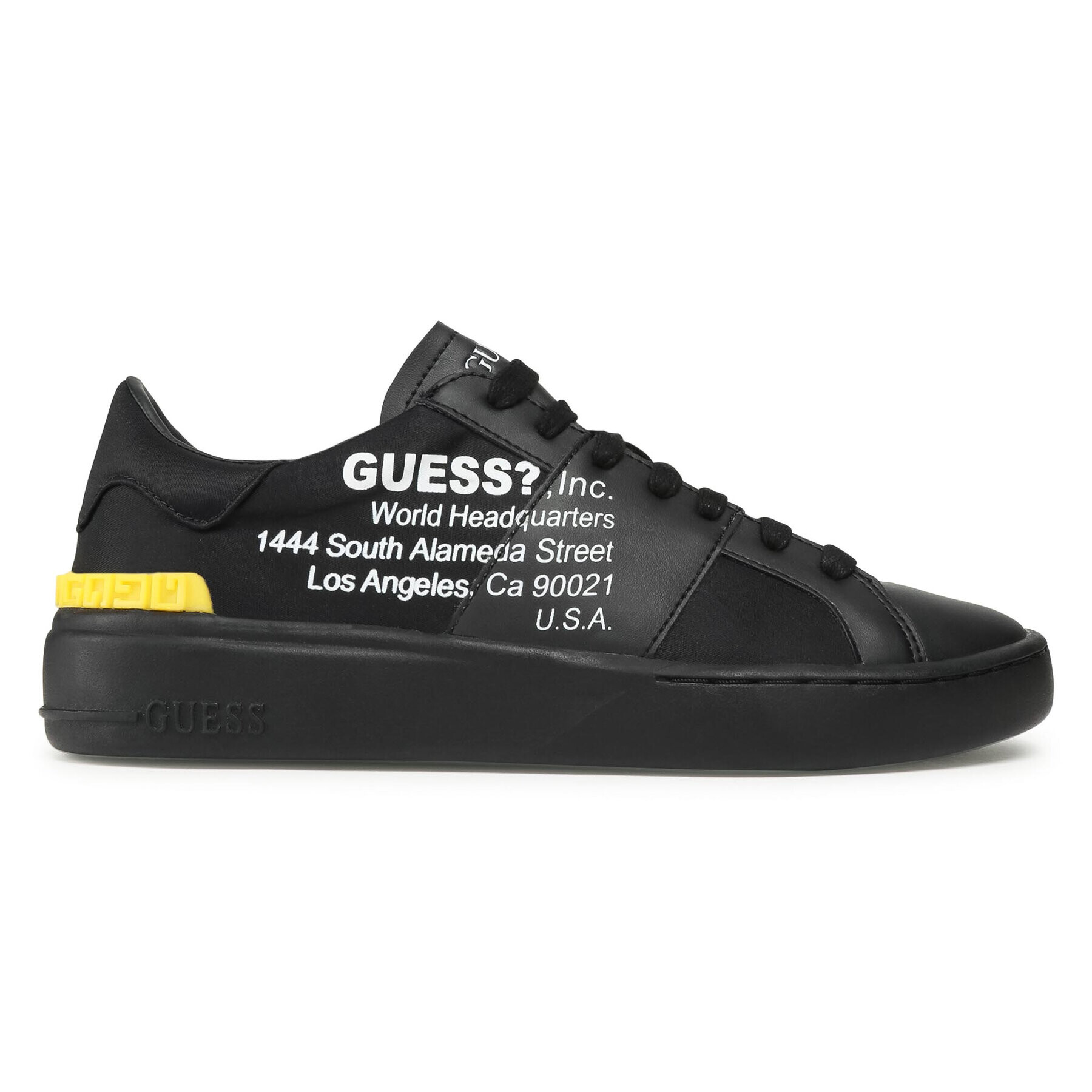 Guess Sneakersy Verona Low Smart FM5VEC FAB12 Čierna - Pepit.sk