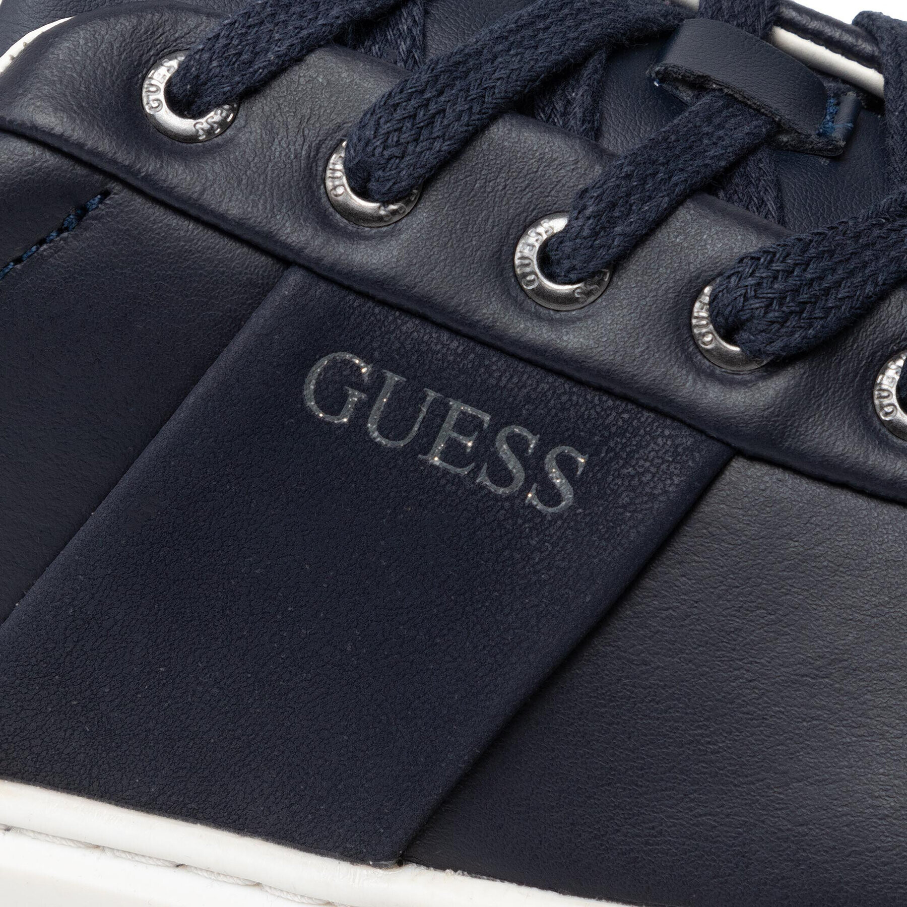 Guess Sneakersy Vice FM5VIC LEA12 Tmavomodrá - Pepit.sk