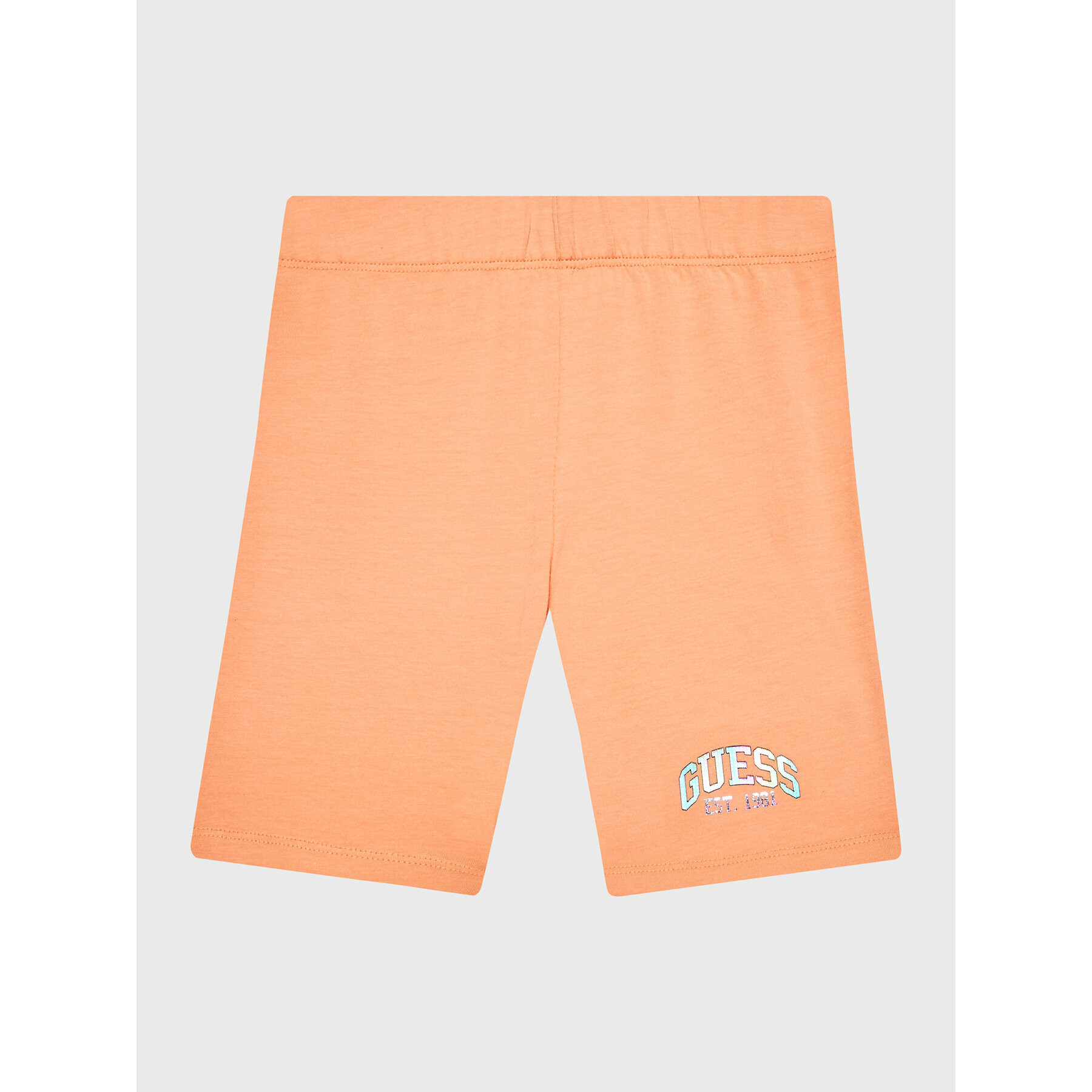 Guess Športové kraťasy J3RD09 J1311 Oranžová Slim Fit - Pepit.sk