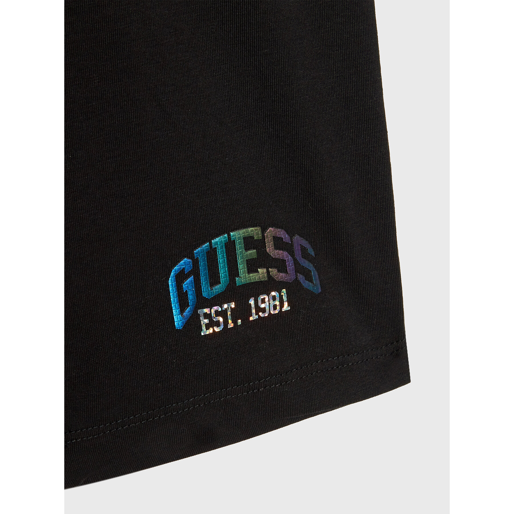 Guess Športové kraťasy K3RD02 J1311 Čierna Slim Fit - Pepit.sk