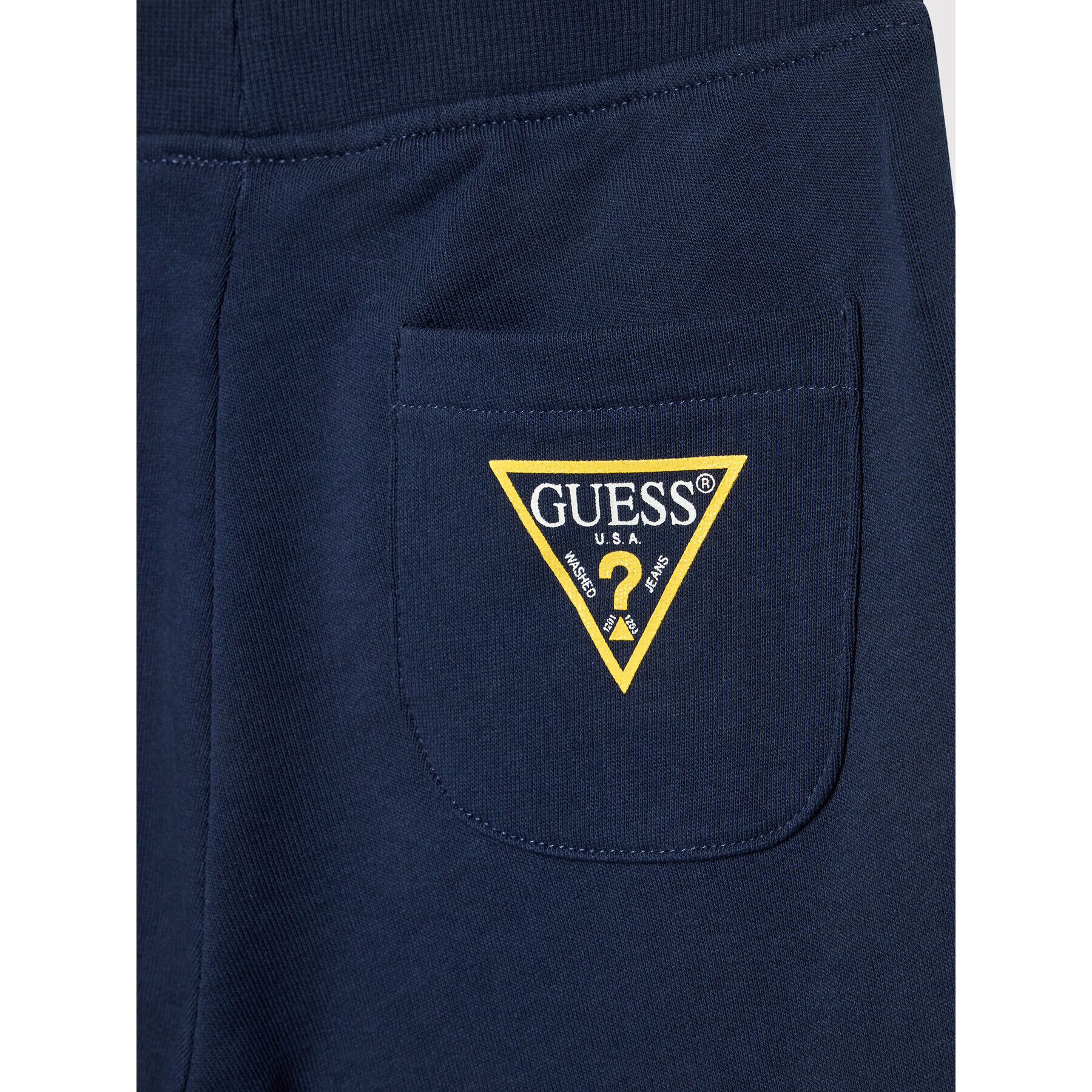 Guess Športové kraťasy L93Q25 KAUG0 Tmavomodrá Regular Fit - Pepit.sk