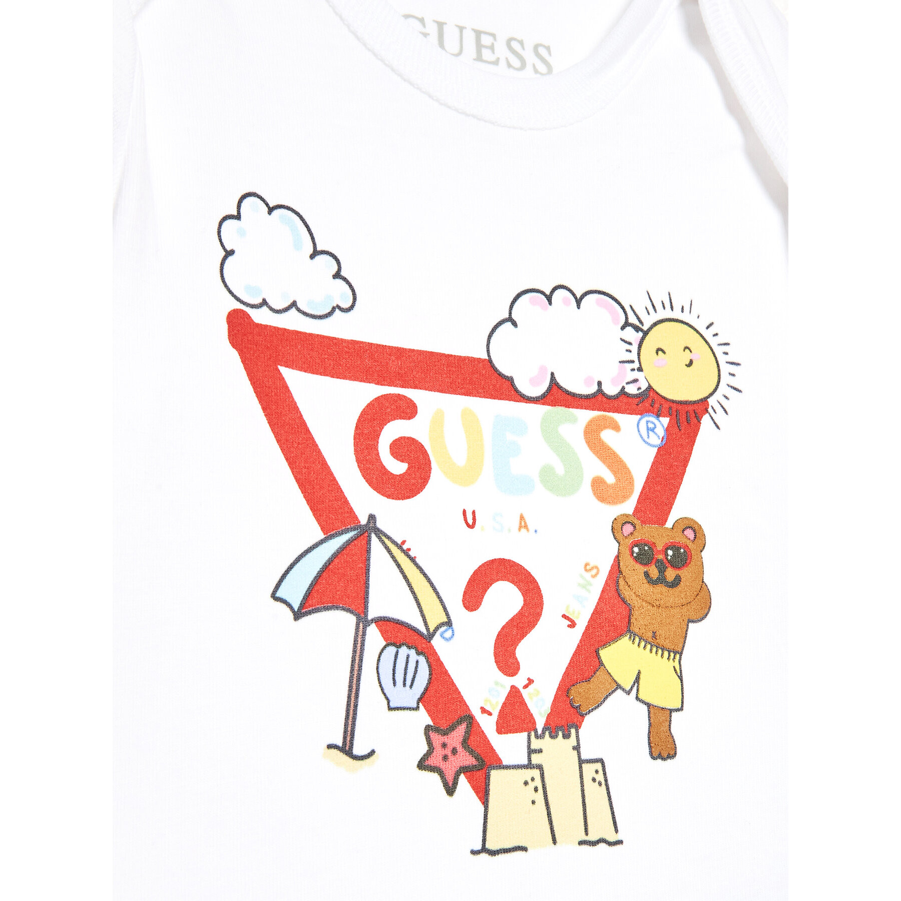 Guess Súprava body a šortky H3GW05 K6YW1 Farebná Regular Fit - Pepit.sk