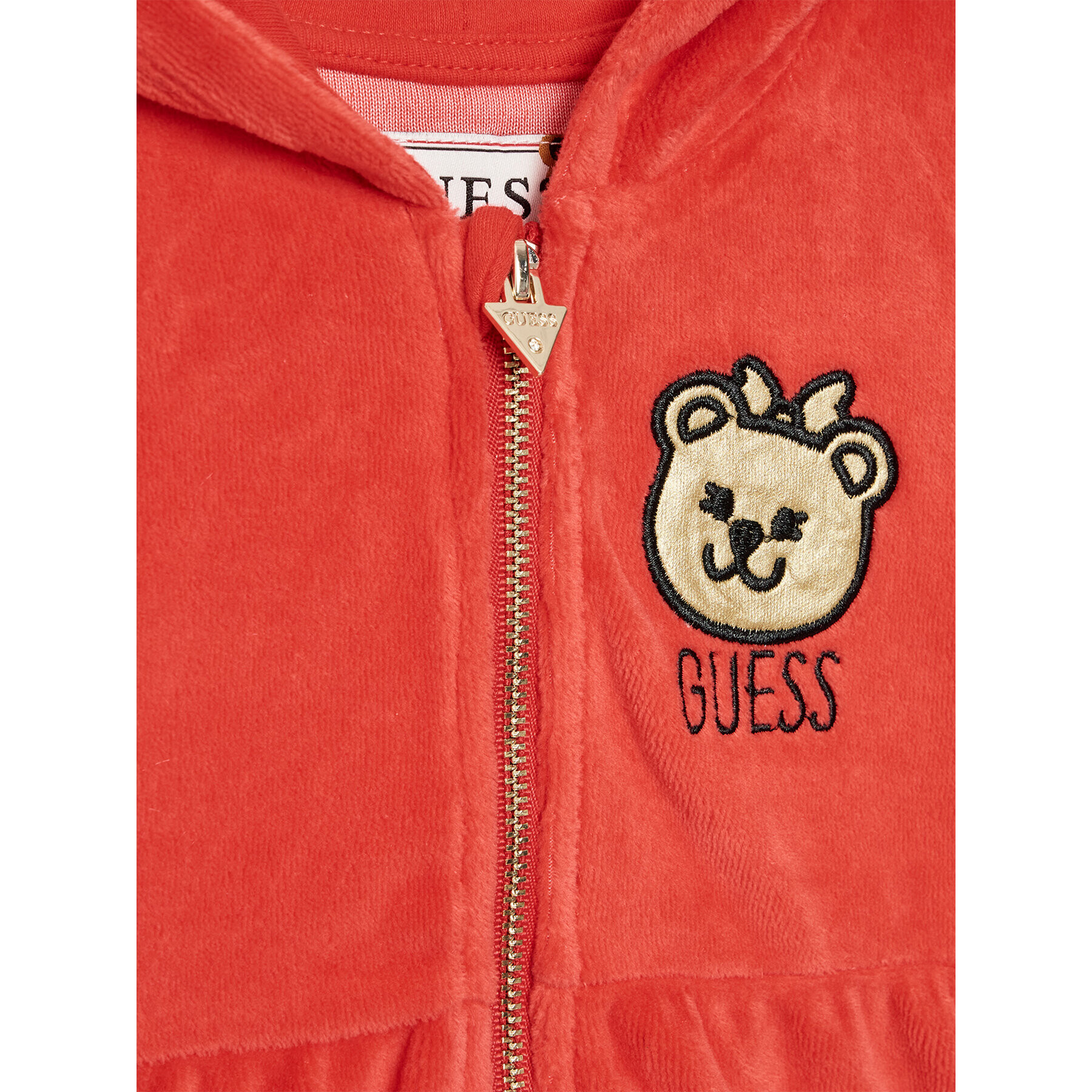 Guess Súprava body nohavice a vesta S2BG07 K7Q50 Červená Regular Fit - Pepit.sk