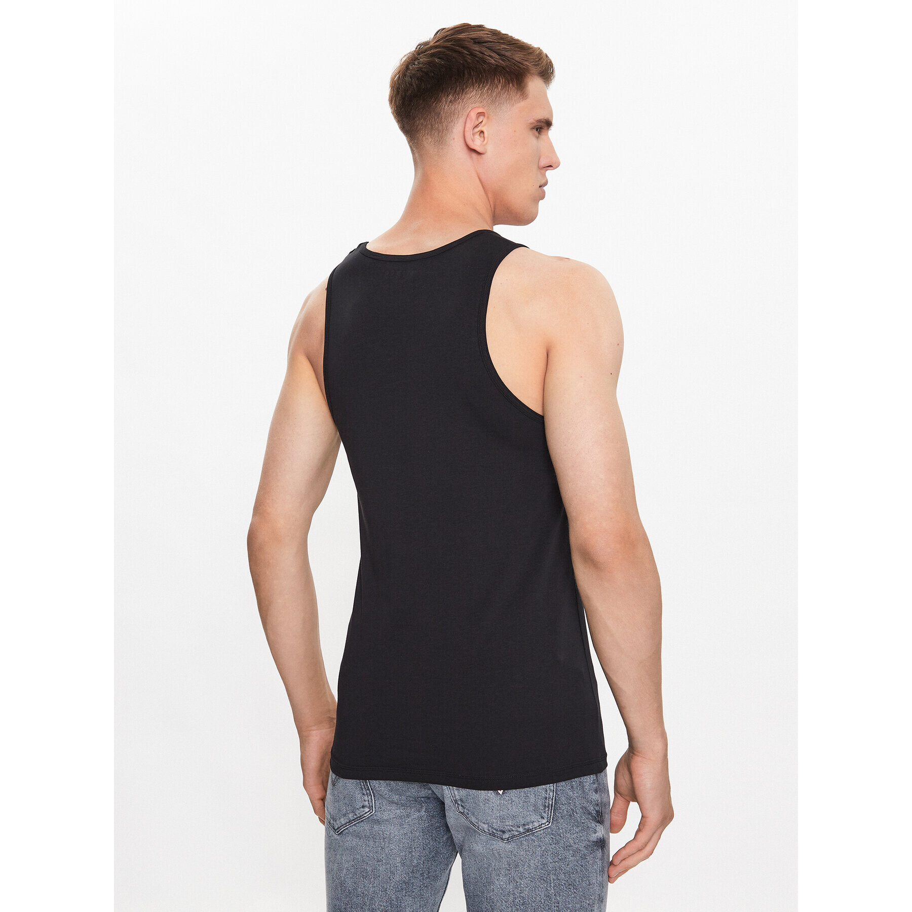 Guess Tank top U97M02 K6YW1 Čierna Regular Fit - Pepit.sk