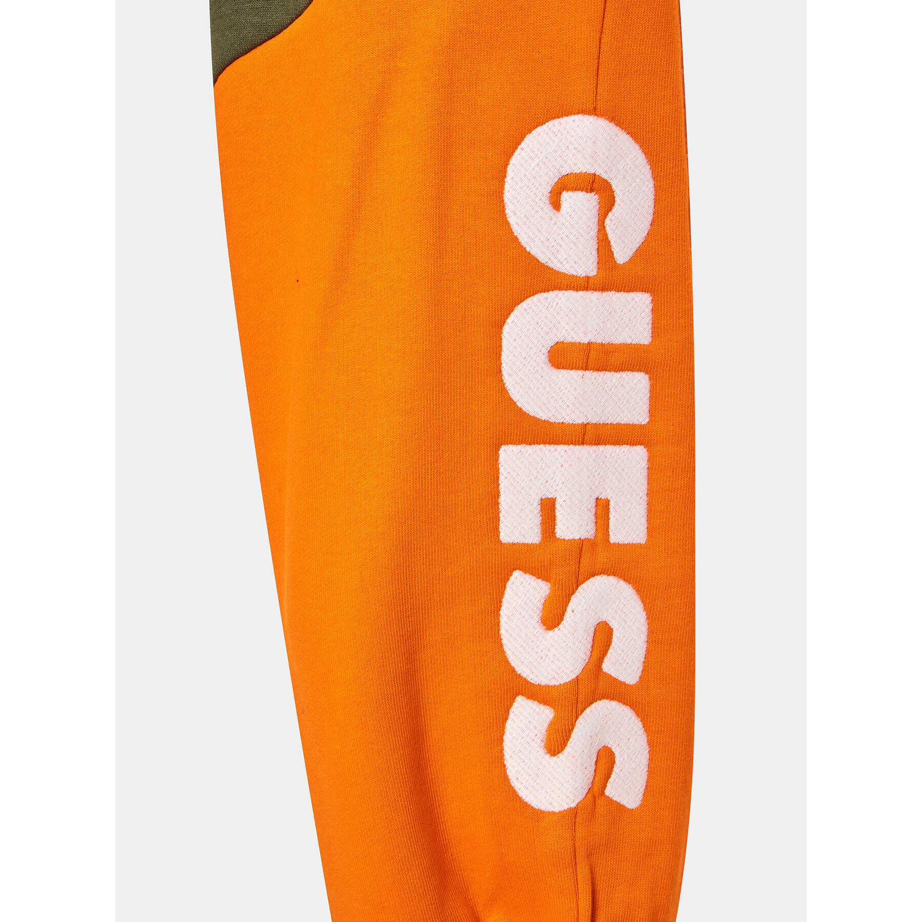 Guess Teplákové nohavice L3BQ11 KAX73 Kaki Relaxed Fit - Pepit.sk