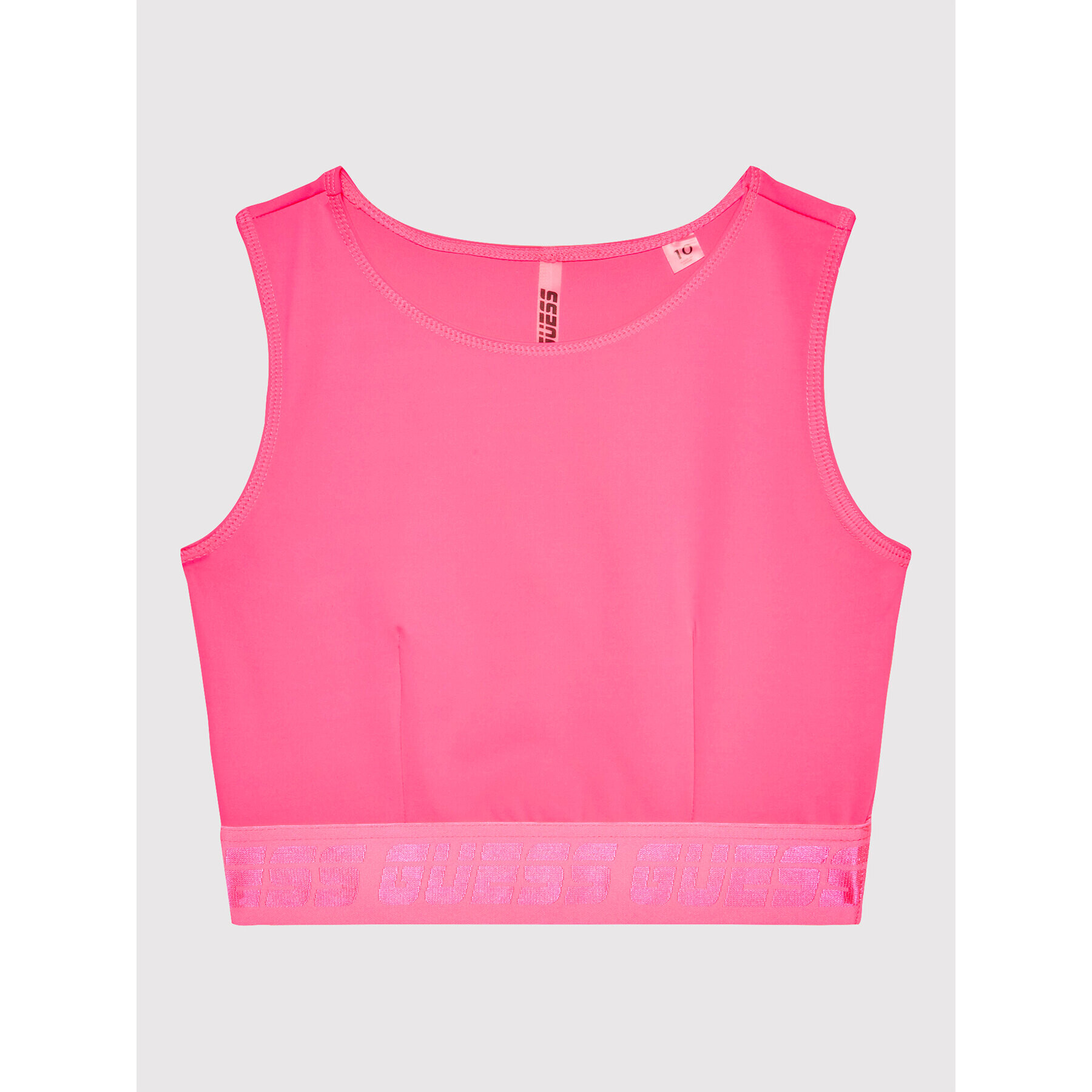 Guess Top J2GI36 MC049 Ružová Slim Fit - Pepit.sk