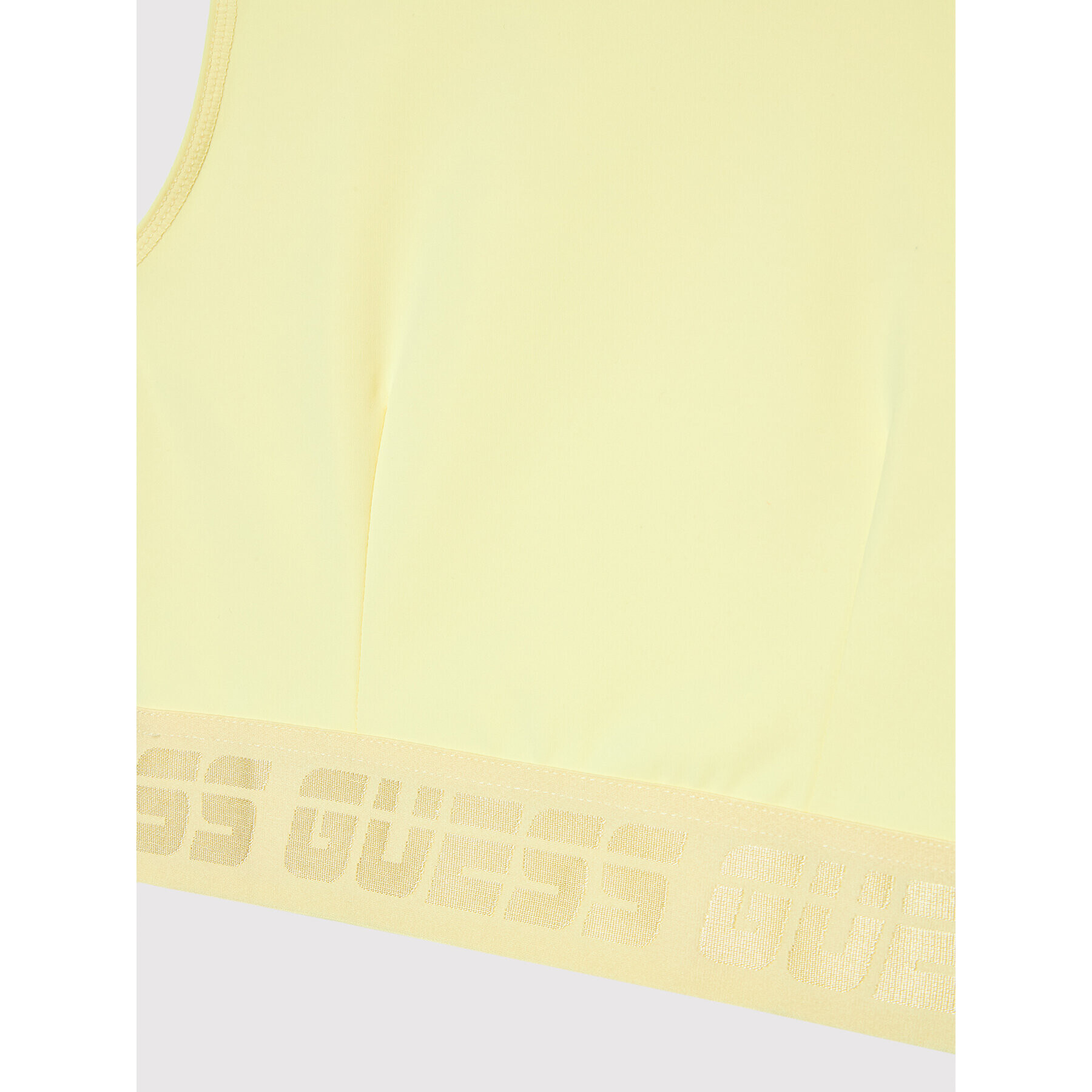 Guess Top J2GI36 MC049 Žltá Slim Fit - Pepit.sk