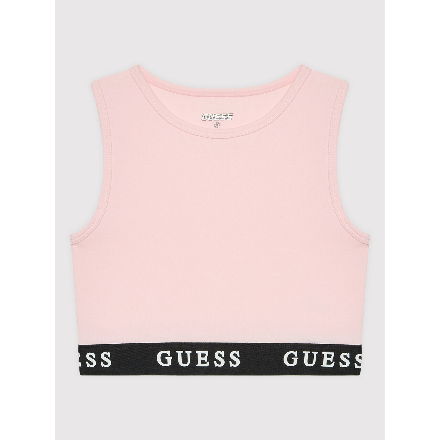 Guess Top J2YI34 KABR0 Ružová Regular Fit - Pepit.sk