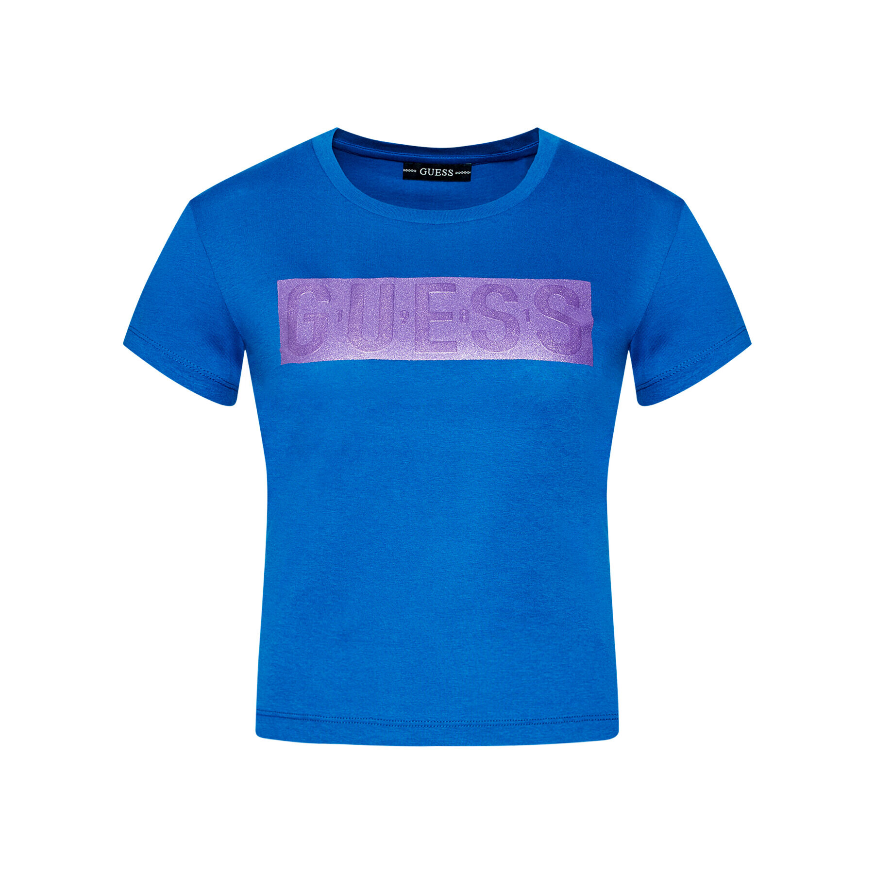 Guess Tričko Adria W1RI05 JA900 Modrá Regular Fit - Pepit.sk