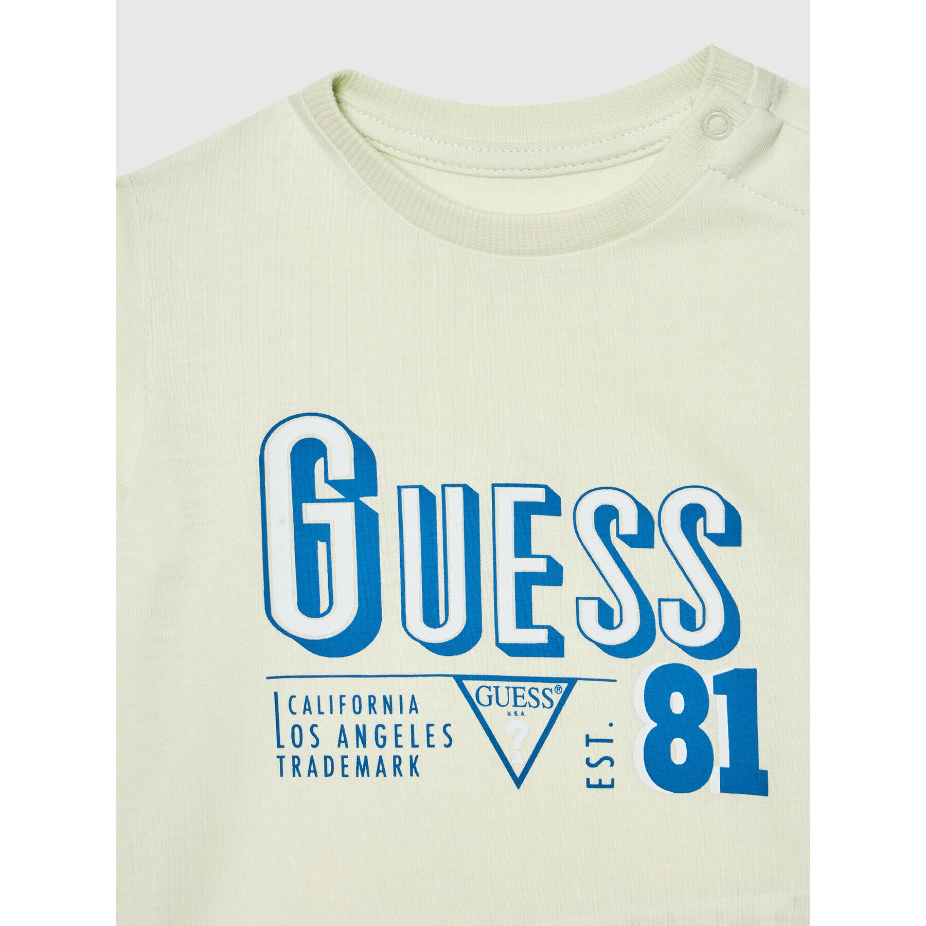 Guess Tričko I2GI04 K8HM0 Zelená Regular Fit - Pepit.sk