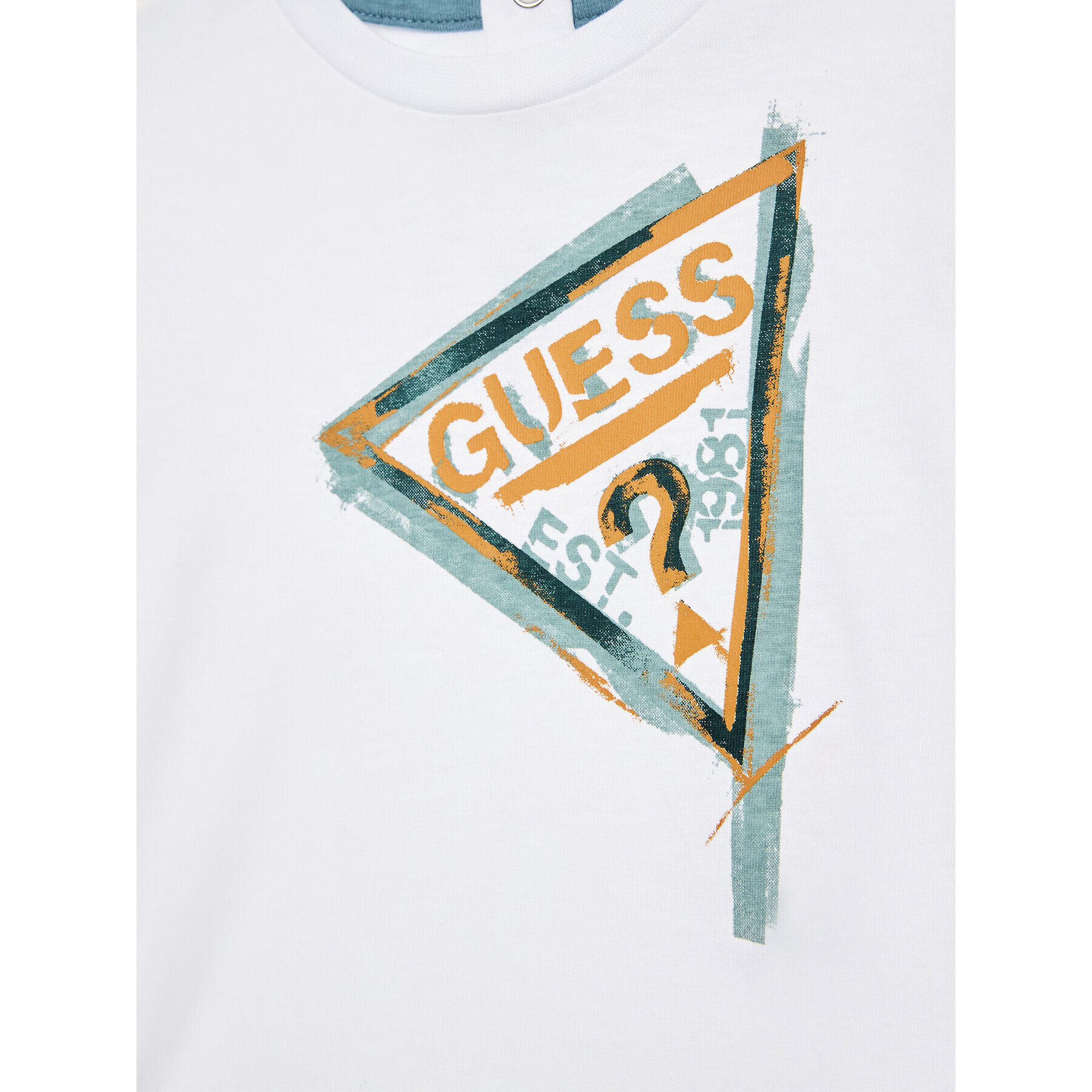 Guess Tričko I3GI01 K8HM0 Biela Regular Fit - Pepit.sk