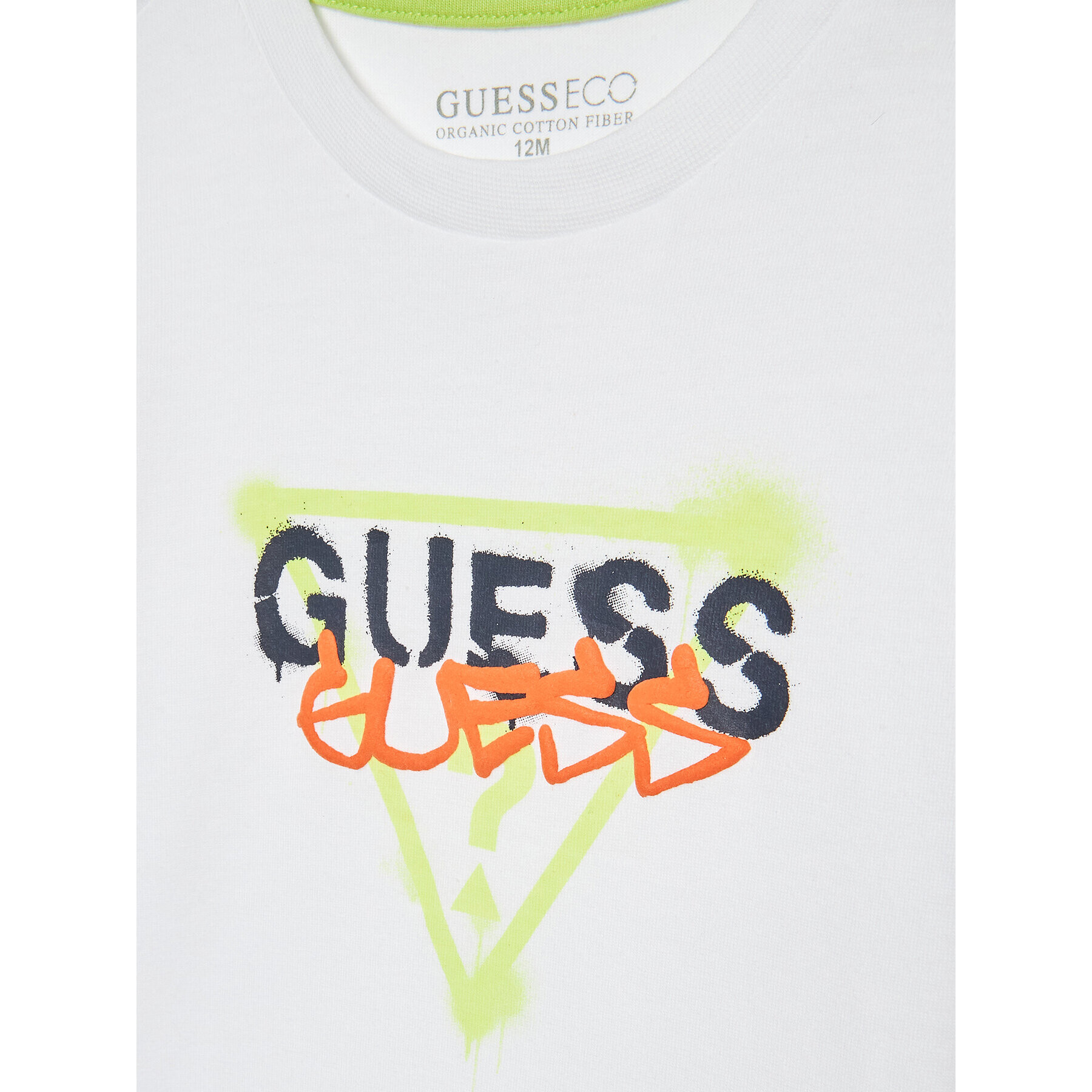 Guess Tričko I3RI02 K8HM0 Biela Regular Fit - Pepit.sk