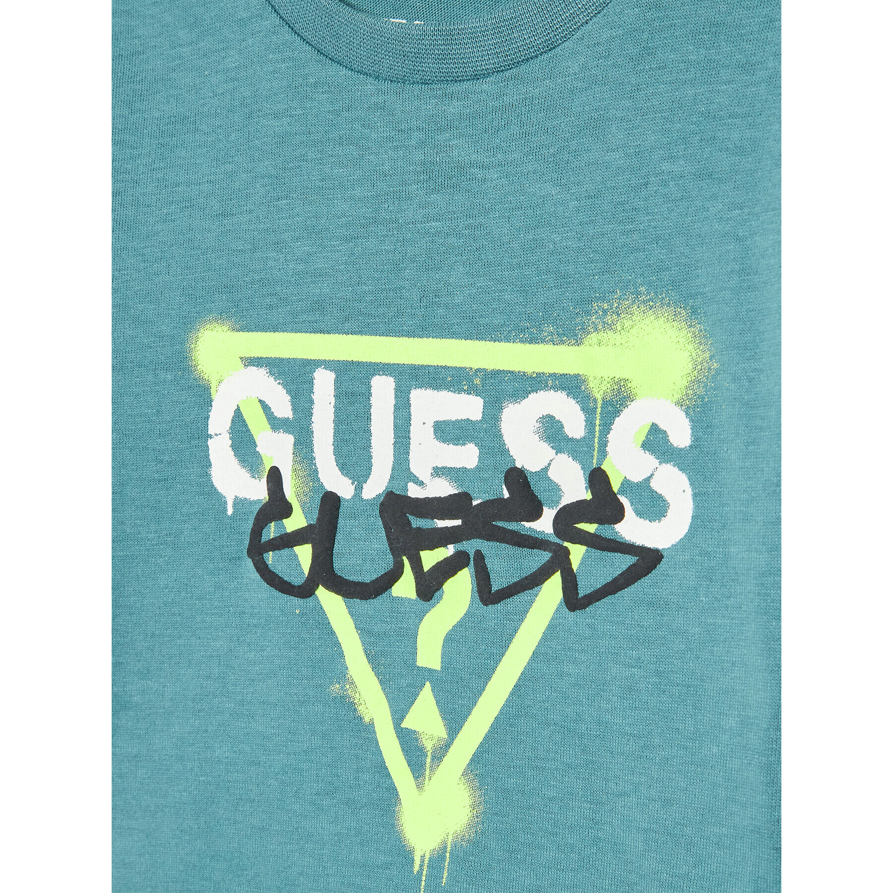 Guess Tričko I3RI02 K8HM0 Modrá Regular Fit - Pepit.sk