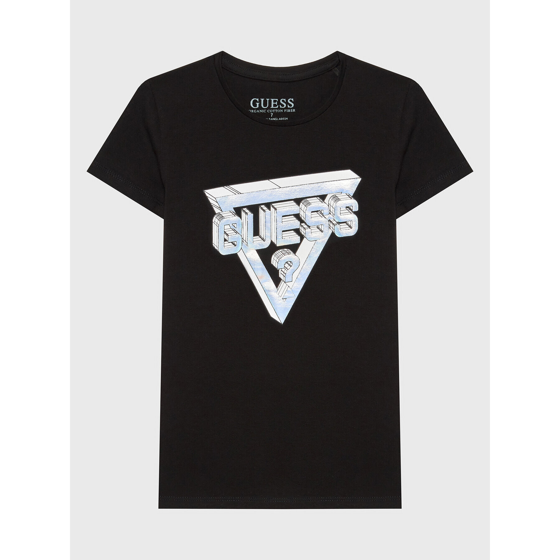 Guess Tričko J2BI21 J1311 Čierna Regular Fit - Pepit.sk