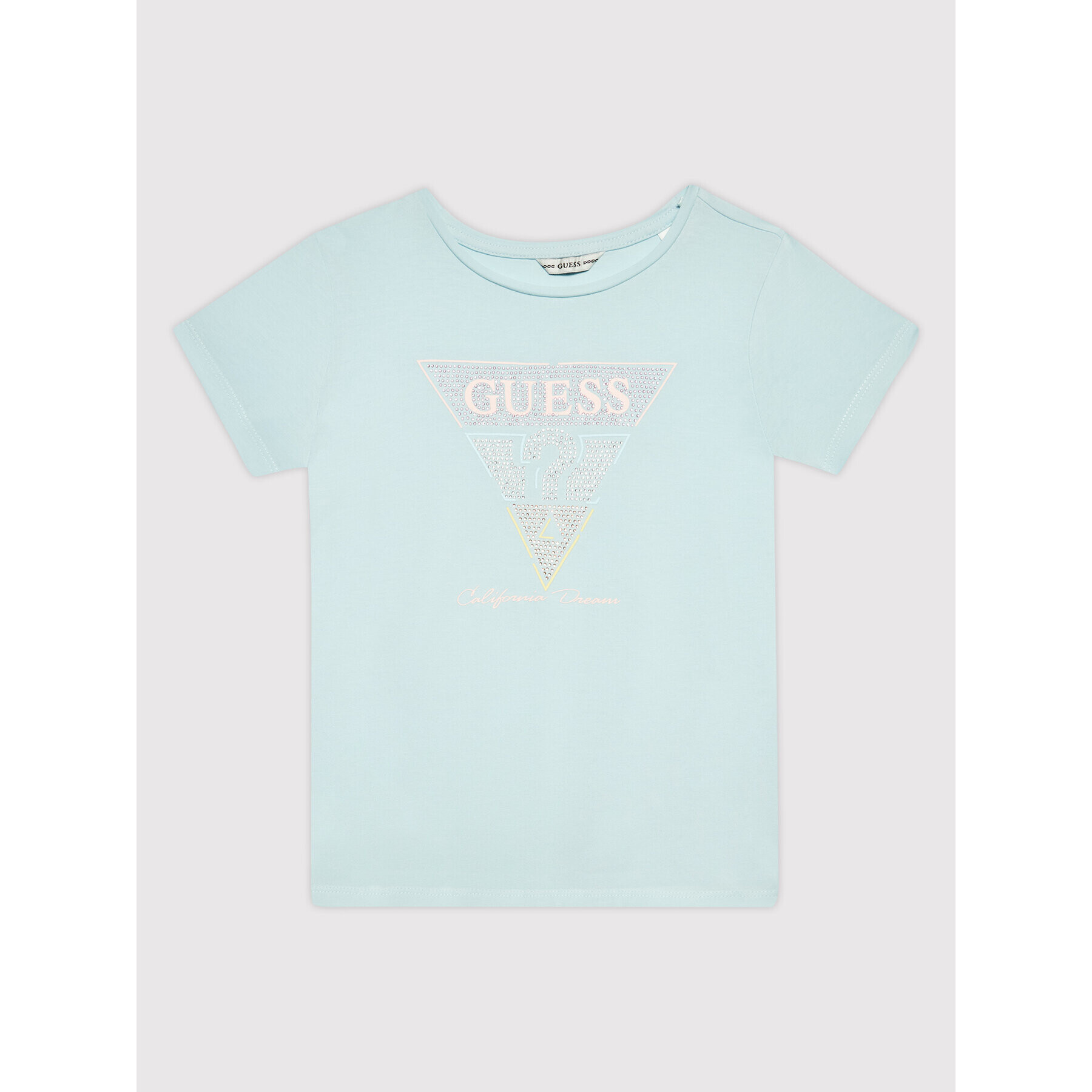 Guess Tričko J2GI17 K6YW1 Modrá Regular Fit - Pepit.sk