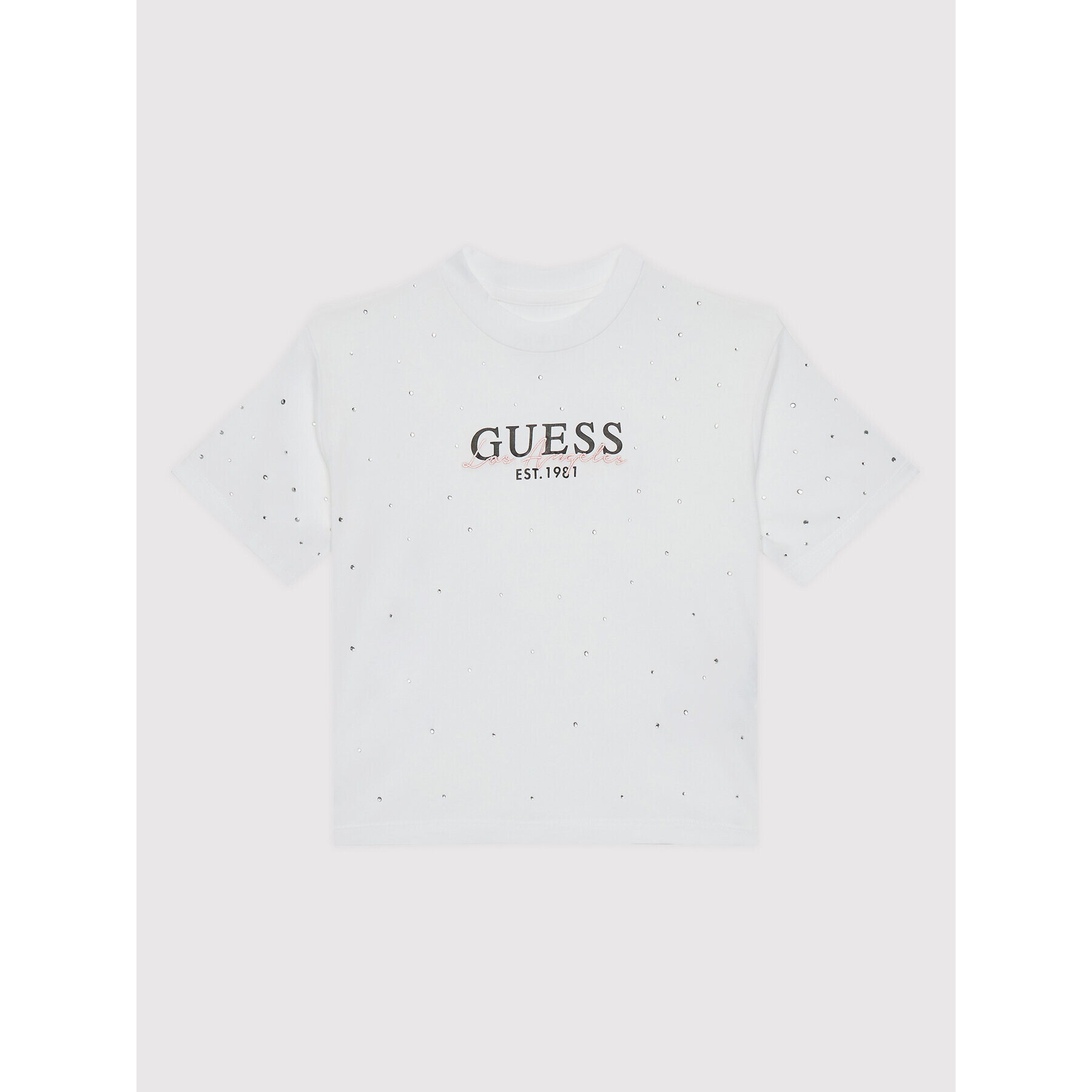 Guess Tričko J2YI15 K6YW1 Biela Regular Fit - Pepit.sk