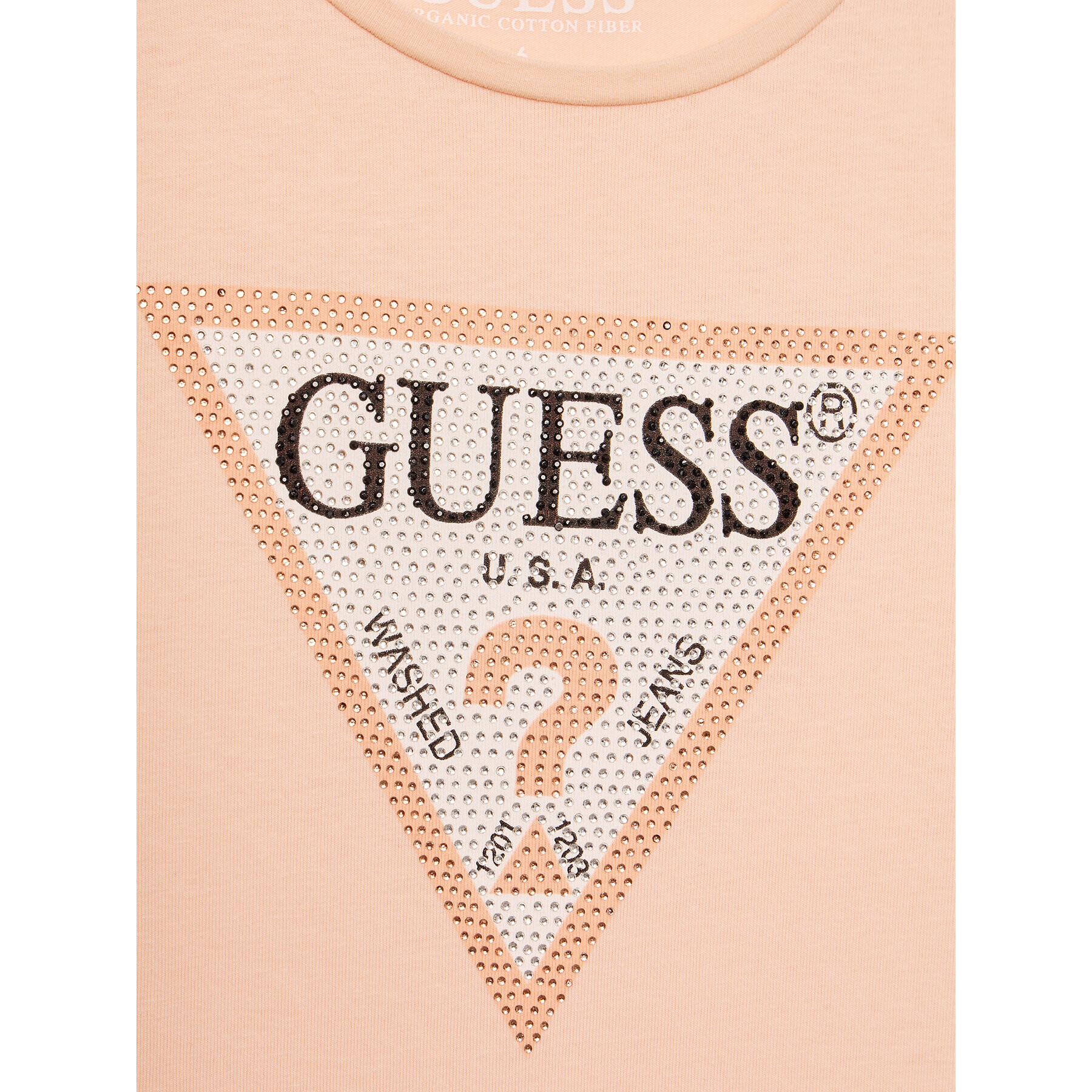 Guess Tričko J2YI51 K6YW1 Ružová Regular Fit - Pepit.sk