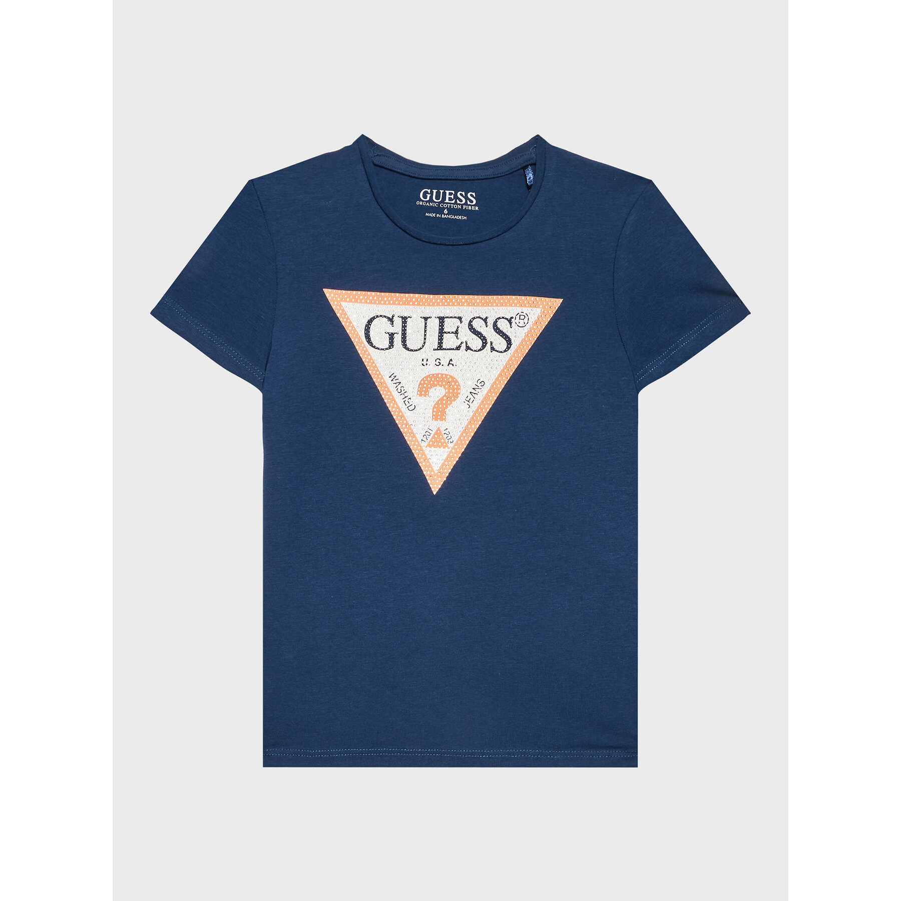 Guess Tričko J2YI51 K6YW1 Tmavomodrá Regular Fit - Pepit.sk