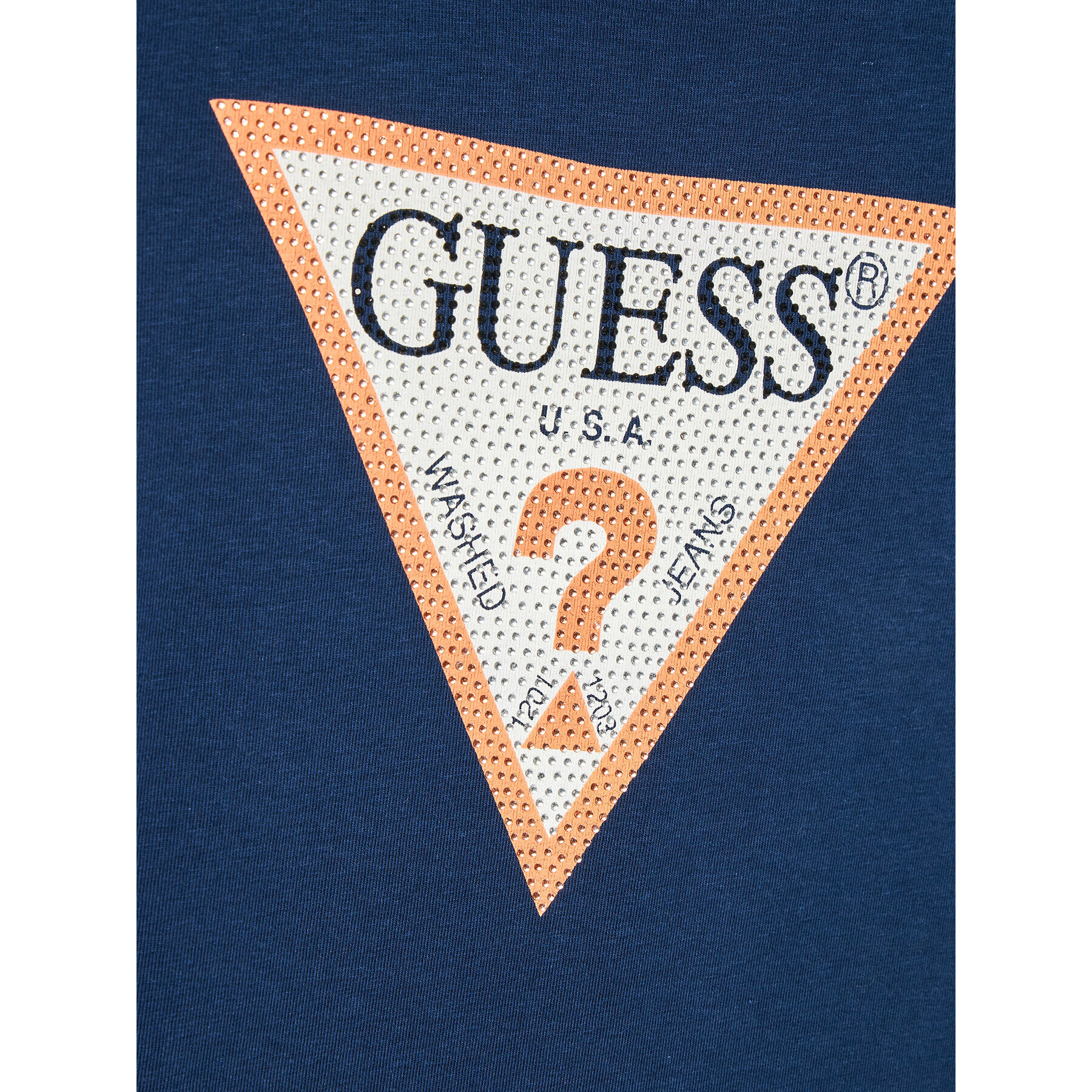 Guess Tričko J2YI51 K6YW1 Tmavomodrá Regular Fit - Pepit.sk