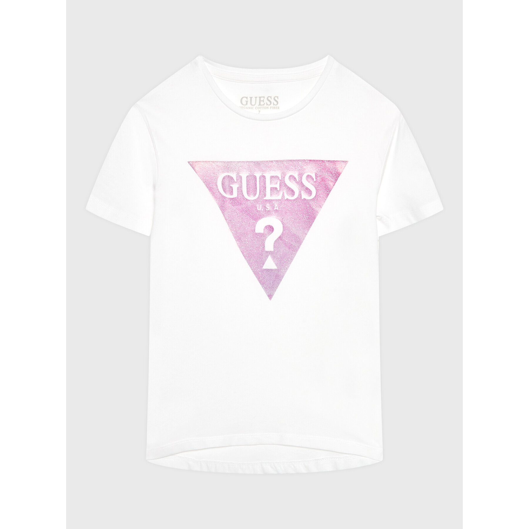 Guess Tričko J3RI32 K6YW1 Biela Regular Fit - Pepit.sk