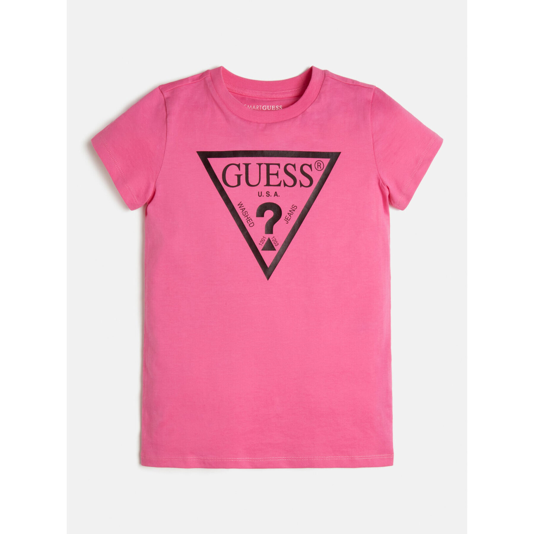 Guess Tričko J73I56 K8HM0 Ružová Regular Fit - Pepit.sk