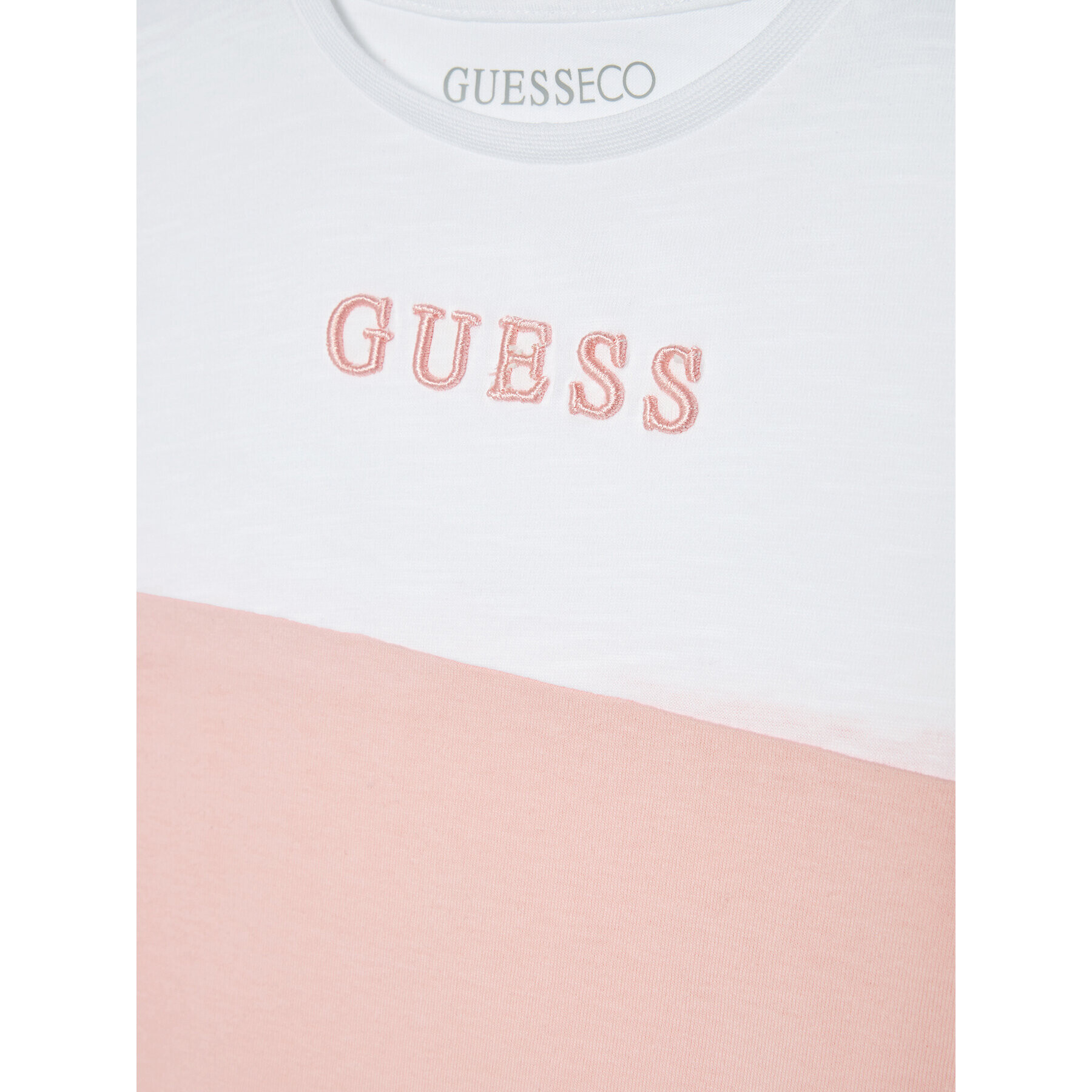 Guess Tričko K0YK25 K8HM0 Ružová Regular Fit - Pepit.sk