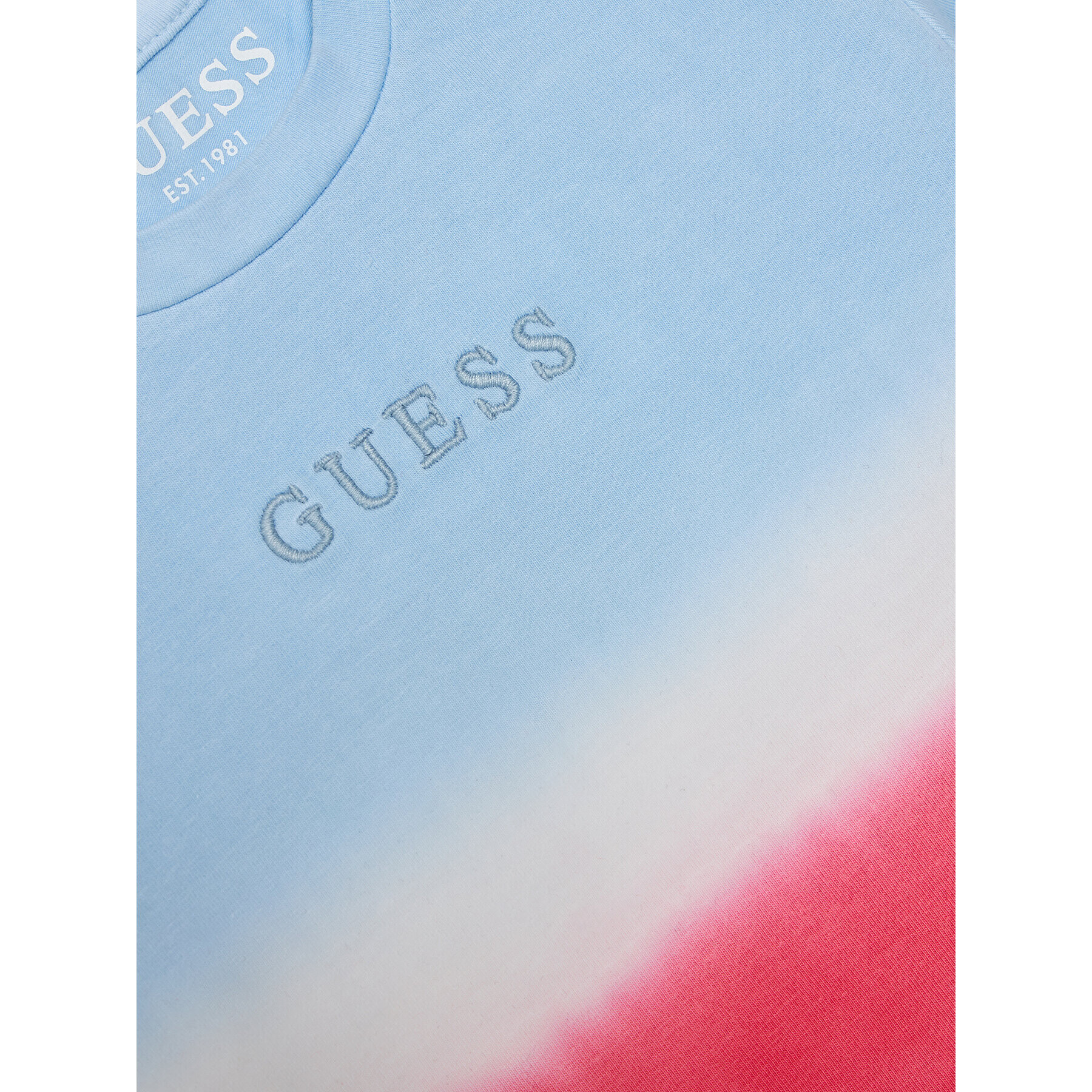 Guess Tričko K1GI04 K6YW1 Modrá Regular Fit - Pepit.sk