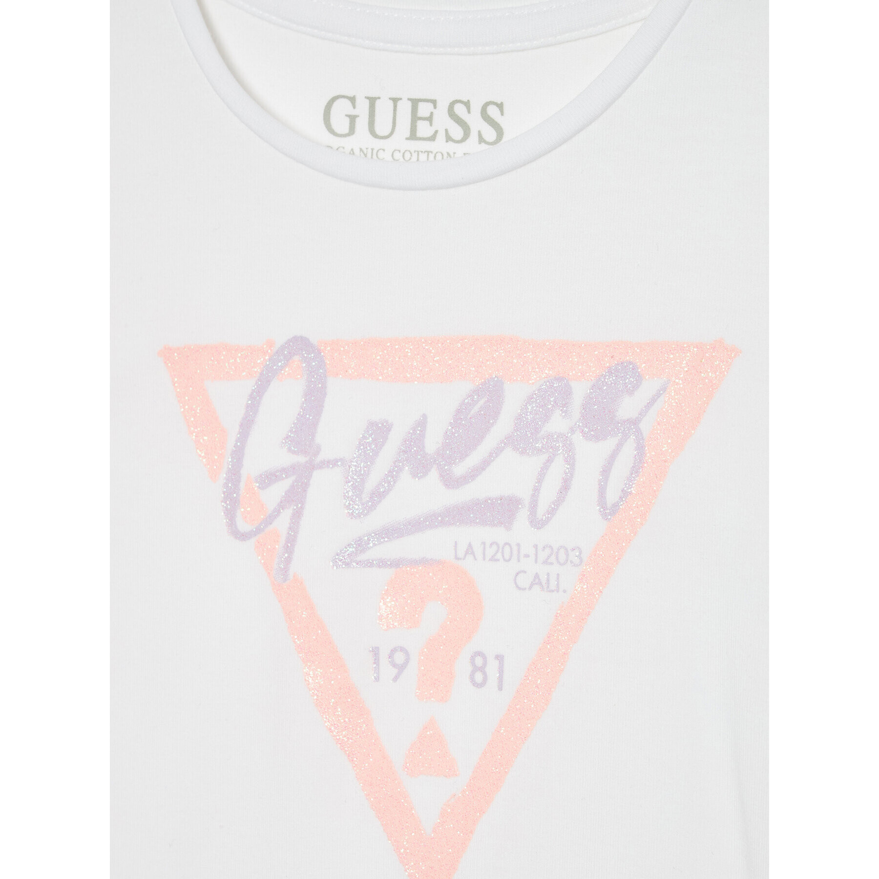 Guess Tričko K2GI07 K6YW1 Biela Regular Fit - Pepit.sk