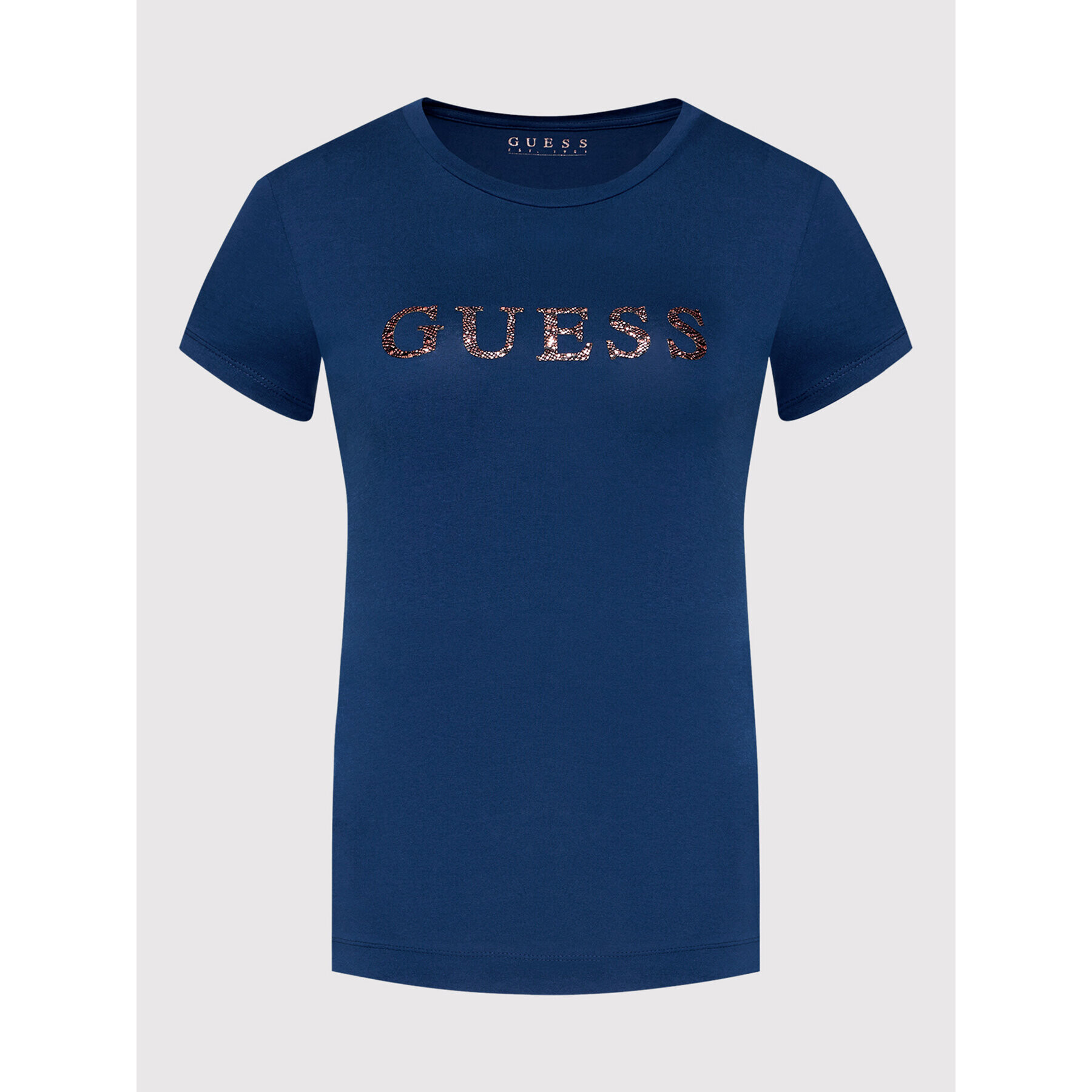 Guess Tričko Kimetz W1BI06 JA911 Tmavomodrá Regular Fit - Pepit.sk